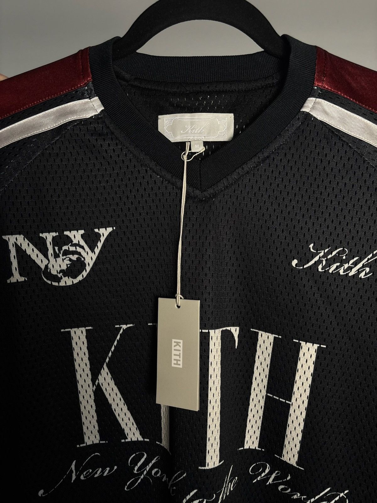 Kith KITH Mesh Leon Jersey “Black” Size US M / EU 48-50 / 2 - 3 Thumbnail