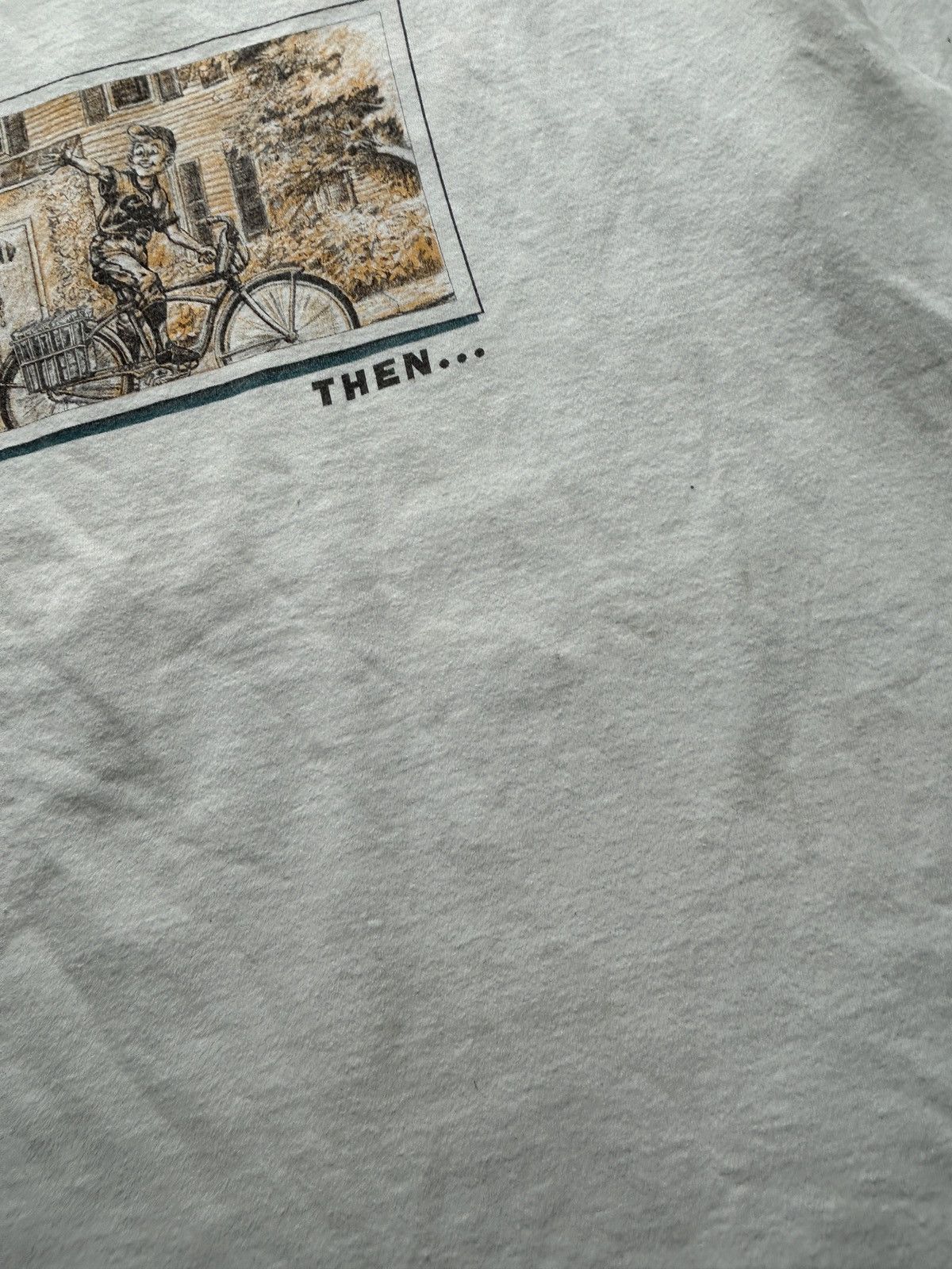 Vintage Vintage 90s Extreme Mountain Biking Graphic Tee Size US L / EU 52-54 / 3 - 6 Thumbnail