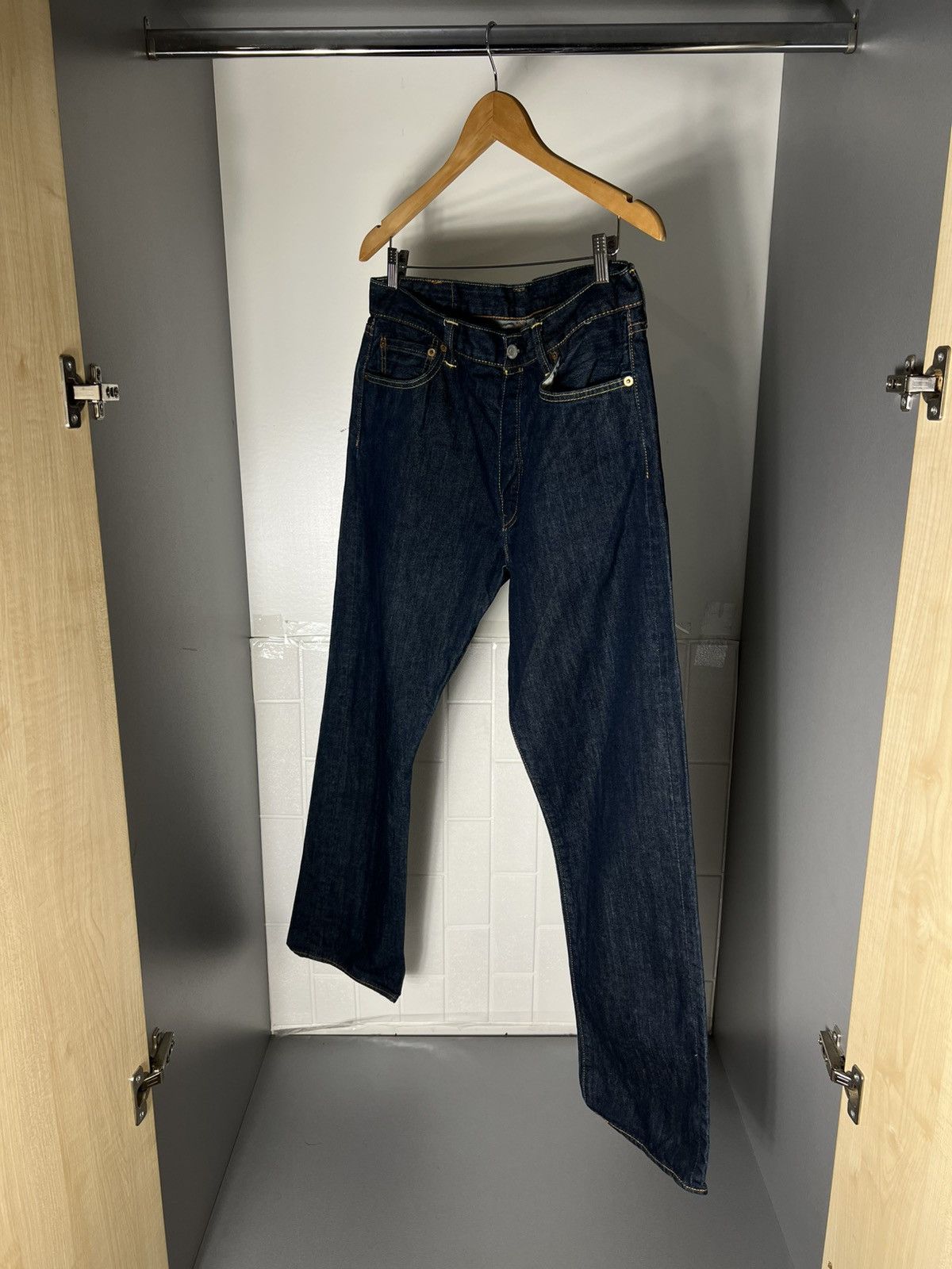 Levi's VINTAGE LEVI’S 501 CLOTHING MADE & CRAFTED DENIM JEANS CASUAL DESIGNER Y2K USA 90s Size US 36 / EU 52 - 11 Thumbnail