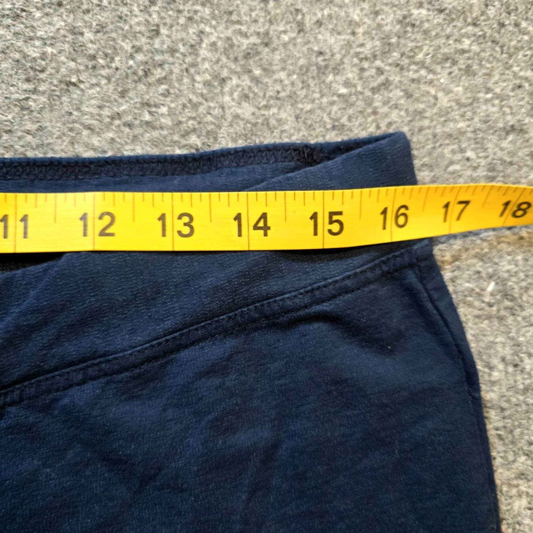 Habitat Habitat Pants Womens Medium Blue Tapered Leggings Stretch Knit Mid Rise Casual Size 32" / US 10 / IT 46 - 7 Thumbnail