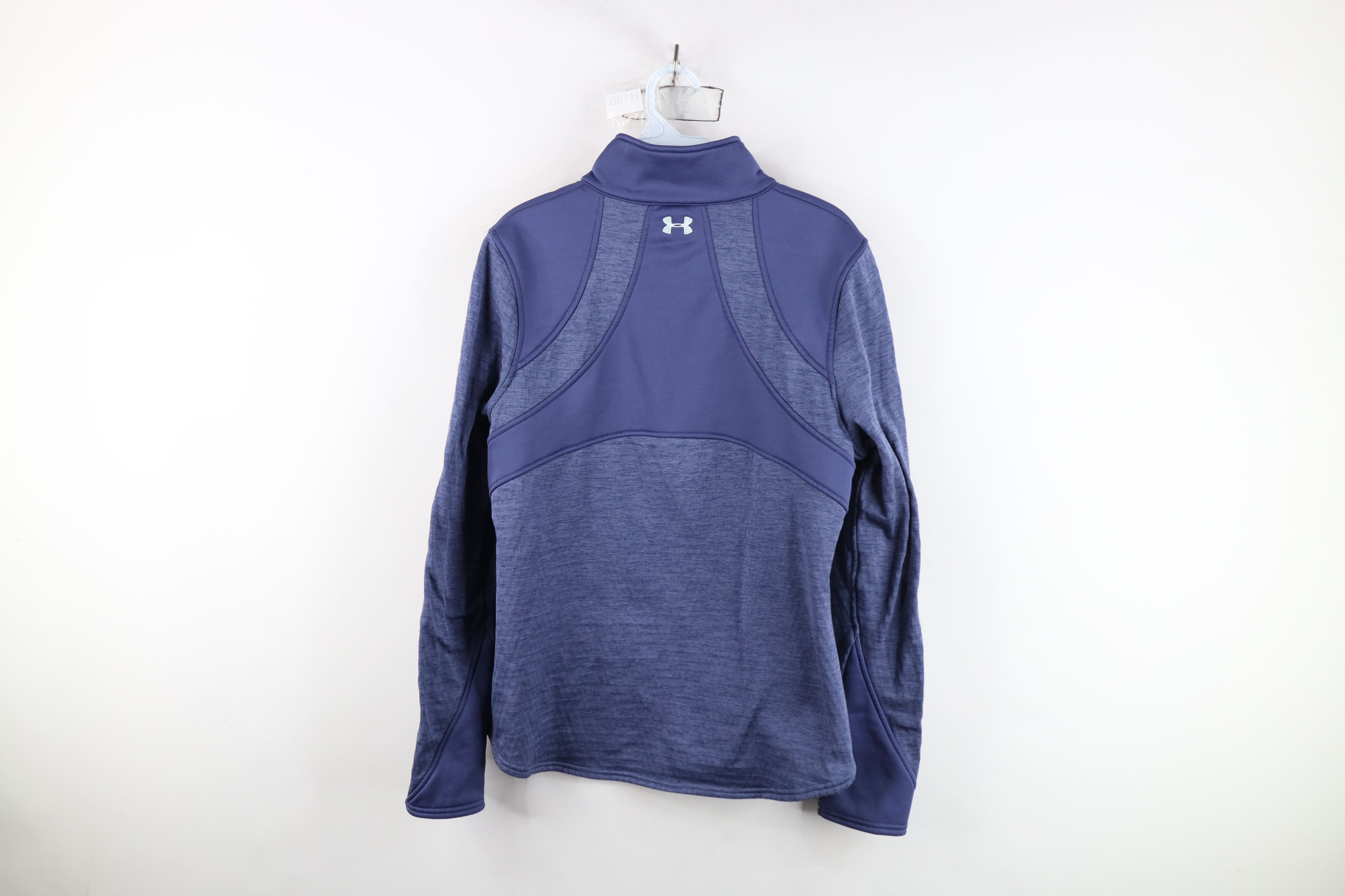 Under Armour Under Armour Thermal Fleece Lined Half Zip Sweater Blue Size L / US 10 / IT 46 - 12 Thumbnail