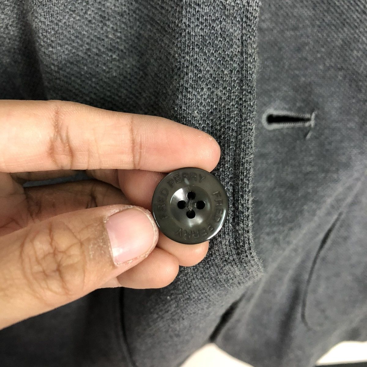 Japanese Brand 🔥VINTAGE BUTTON JACKET CARDIGAN FRED PERRY Size US L / EU 52-54 / 3 - 18 Thumbnail