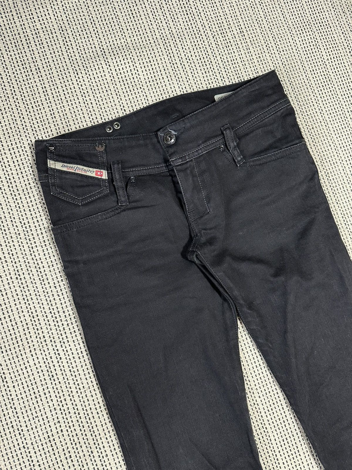 Adidas × Diesel Vintage Diesel x Adidas Skinny Jeans Size US 26 / EU 42 - 3 Thumbnail
