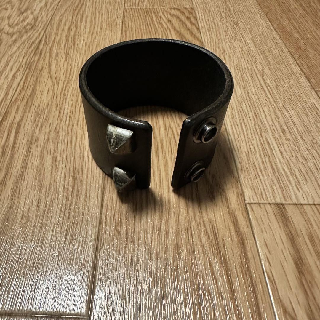 Number (N)ine Studded Leather Wristband Size ONE SIZE - 2 Thumbnail