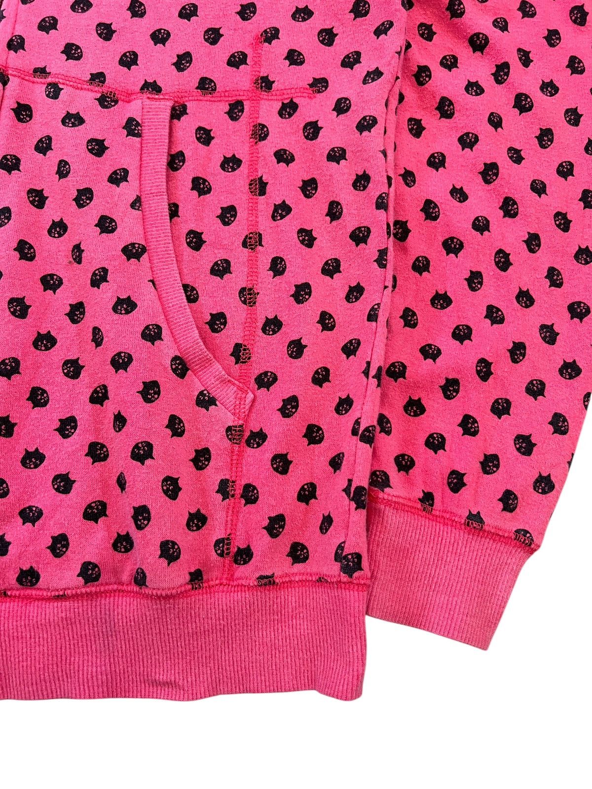 Issey Miyake Ne-Net Cat Heads Full Print Zipper Hoodie Size S / US 4 / IT 40 - 4 Thumbnail