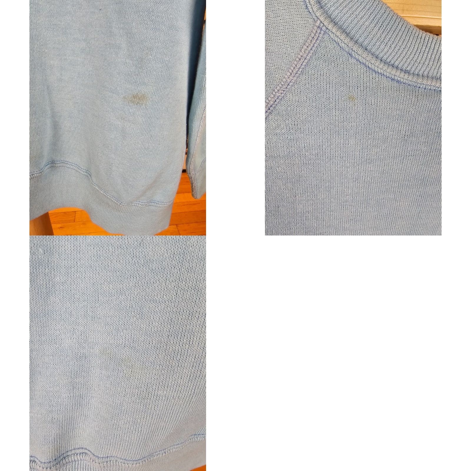 Champion VINTAGE CHAMPION BLUE BAR SKY BLUE SWEATSHIRT SZ LARGE SHIRT Mens Size US M / EU 48-50 / 2 - 9 Thumbnail