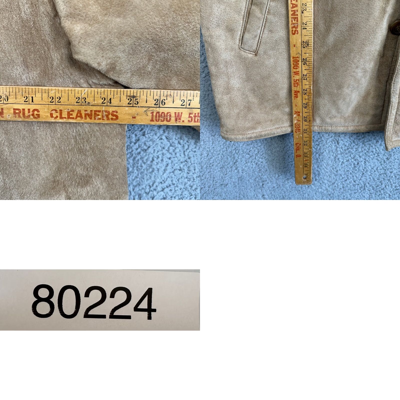 Vintage Arcadia Leather Jacket Mens Medium Tan Long Sleeve Outdoor Pockets Sherpa Lined Size US M / EU 48-50 / 2 - 8 Thumbnail