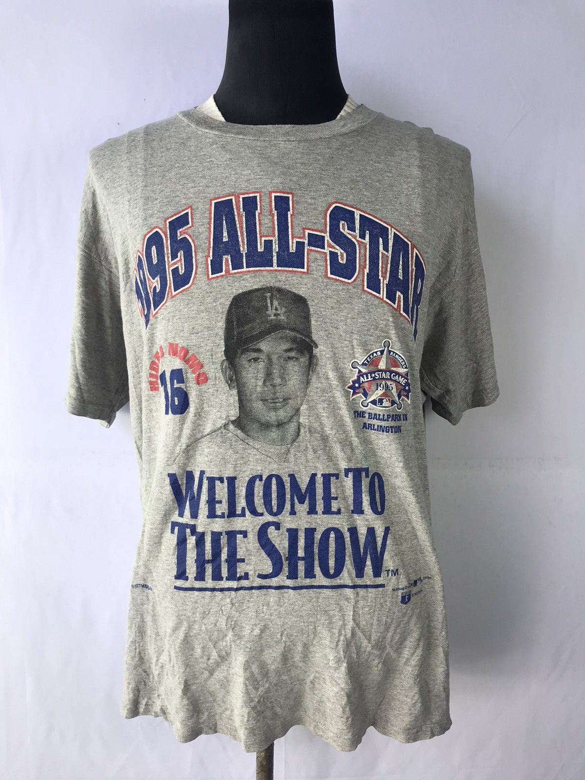 Vintage Vintage all star 1995 baseball lee hideo nomo 3376 Size US XL / EU 56 / 4 - 2 Thumbnail