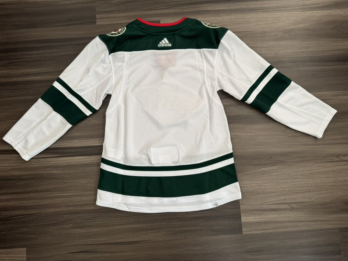 Adidas Minnesota Wild Blank White Jersey Primegreen Aeroready Sz 44 Size US S / EU 44-46 / 1 - 11 Thumbnail