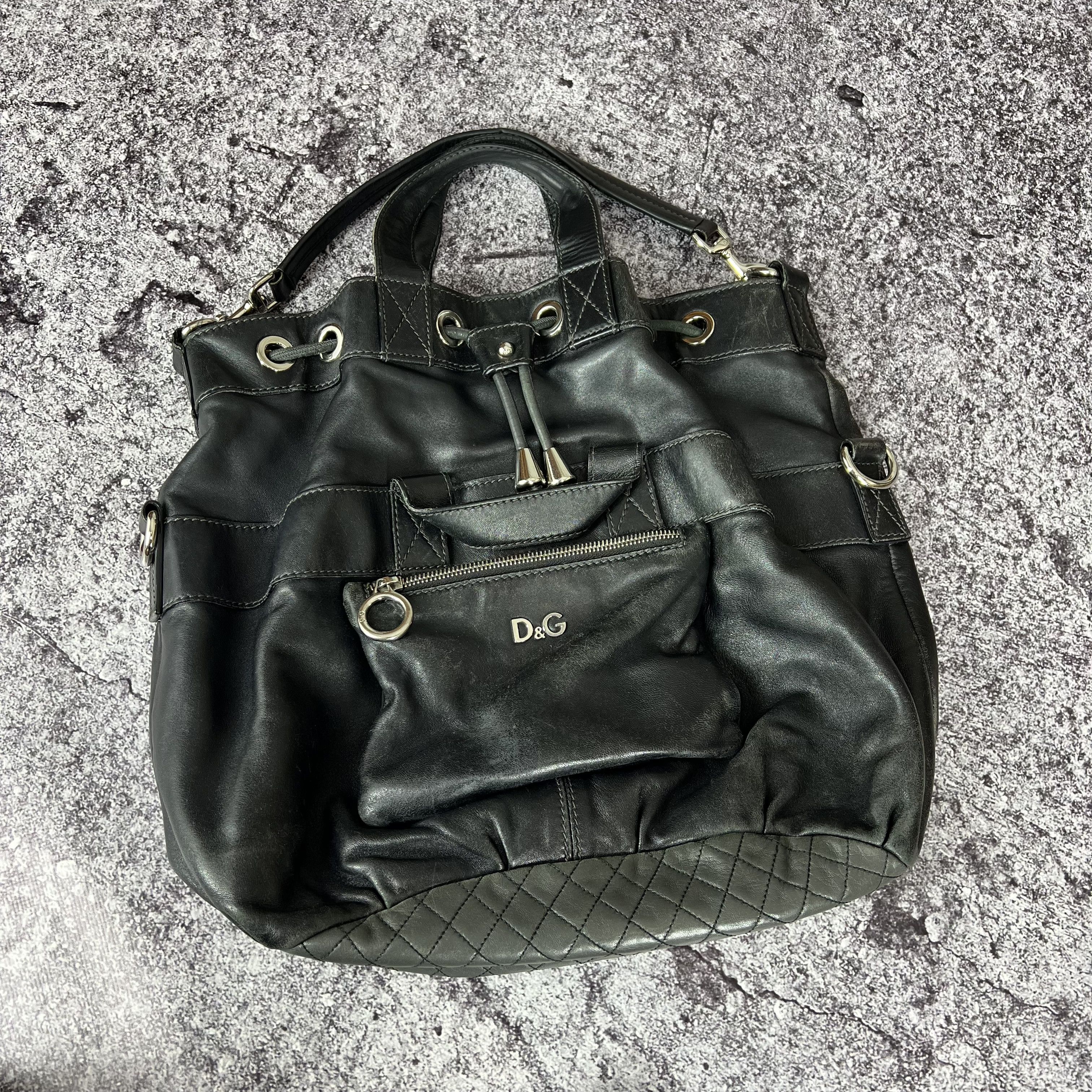 Dolce & Gabbana Dolce & Gabbana Raquel Bag Leather Made in Italy Size ONE SIZE - 6 Thumbnail