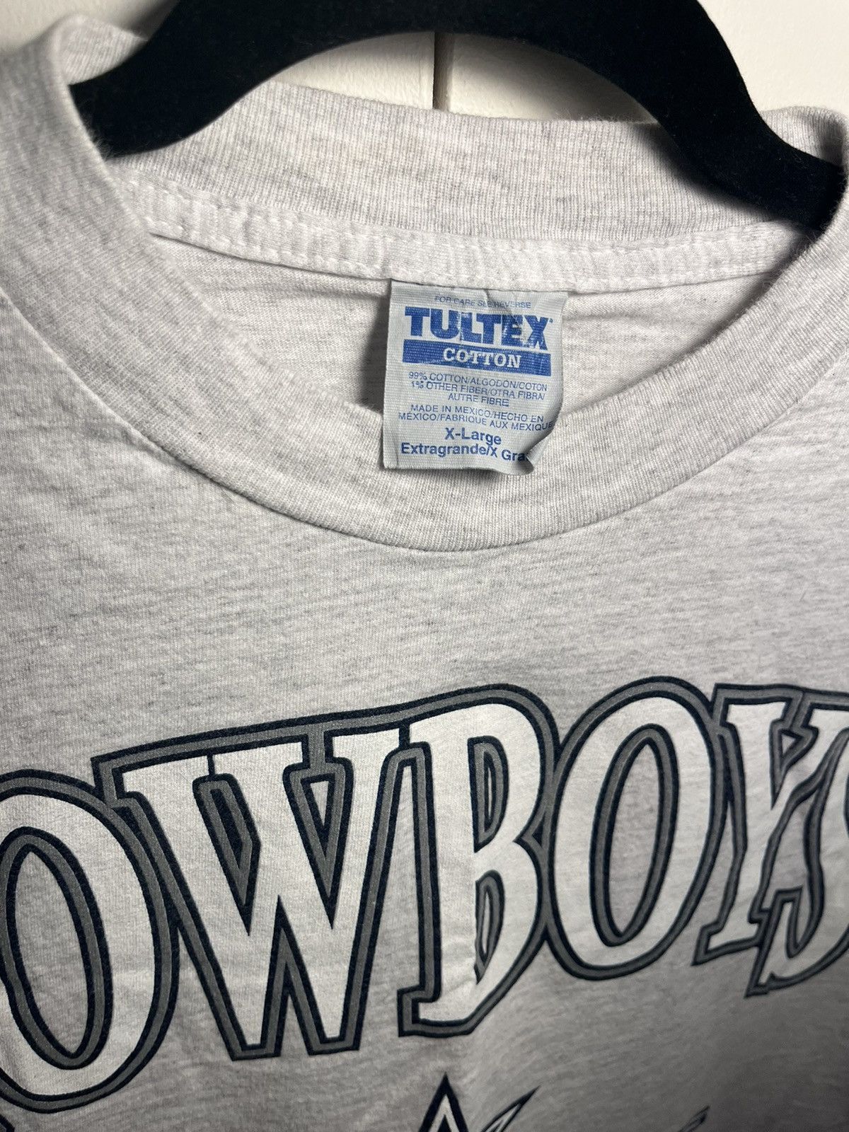 Tultex × Vintage Vintage Dallas Cowboys tee NFL Size US XL / EU 56 / 4 - 3 Thumbnail