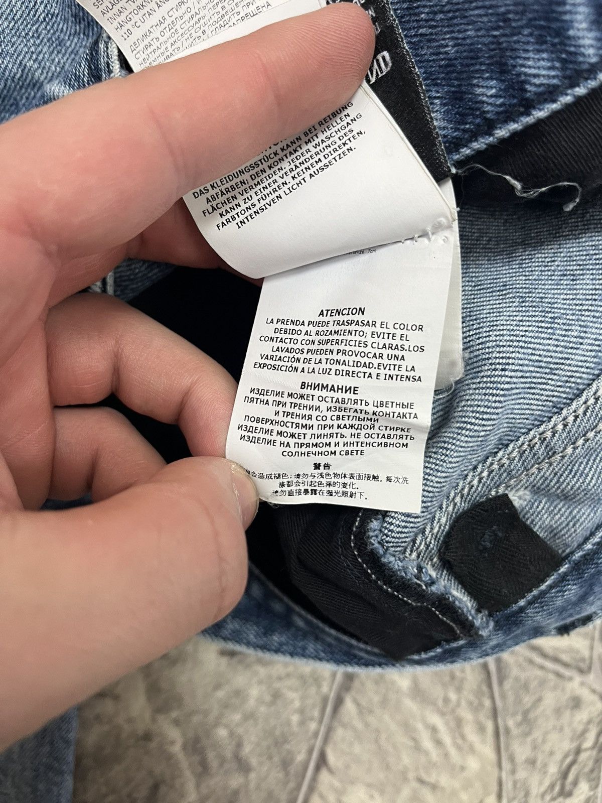 Stone Island Vintage Stone Island Jeans Patch Pocket Straight Fit Casual Size US 32 / EU 48 - 20 Thumbnail