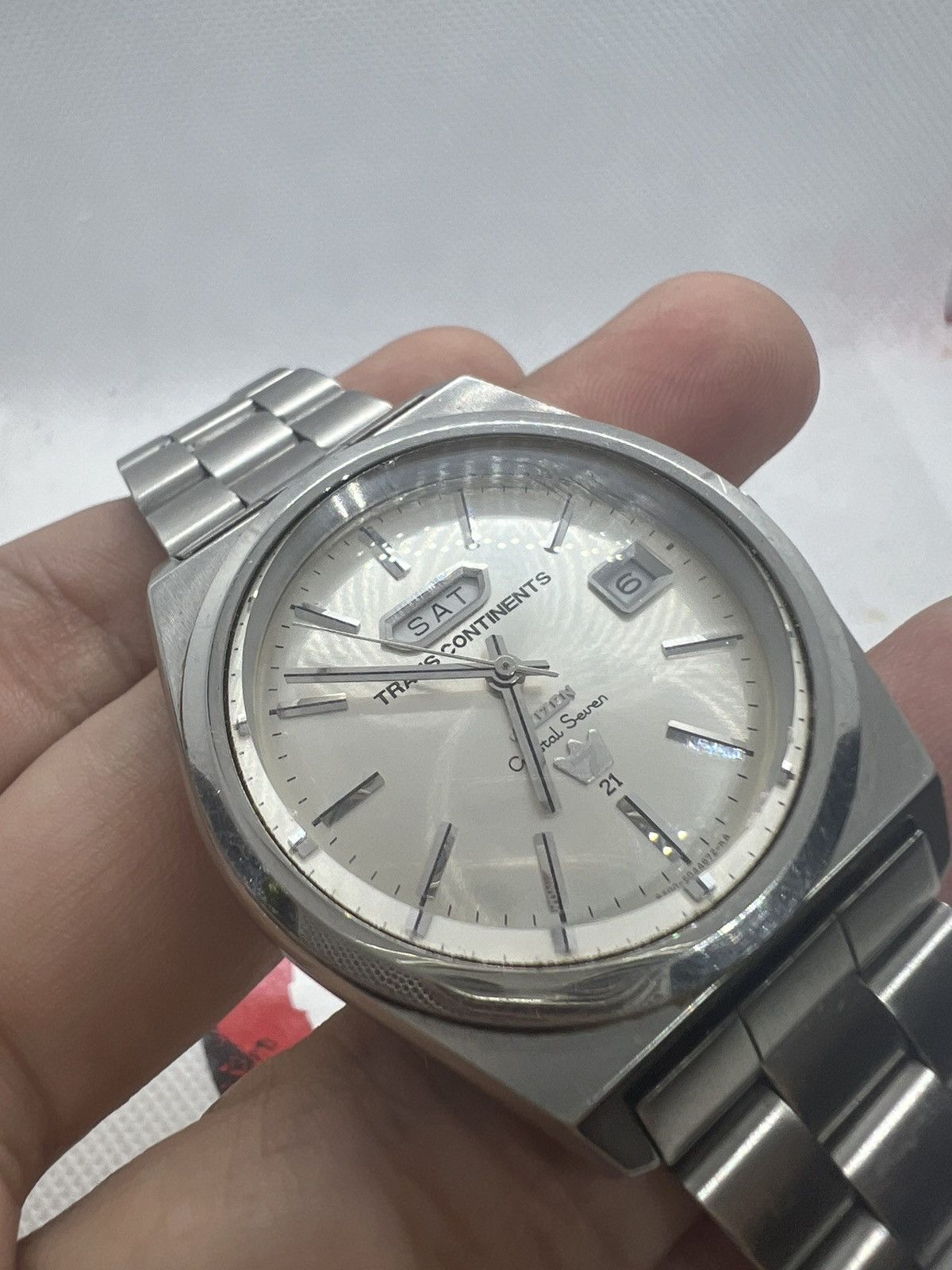 Citizen × Vintage Citizen Crystal 7 Automatic Size ONE SIZE - 4 Thumbnail