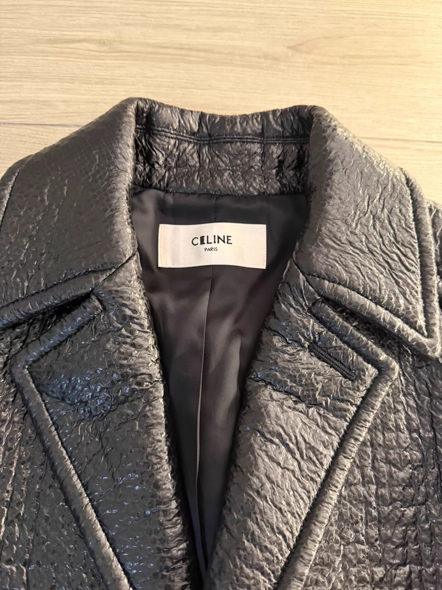 Celine Celine by Hedi Slimane Debut Wool Membrane Overcoat 44 Size US S / EU 44-46 / 1 - 4 Thumbnail