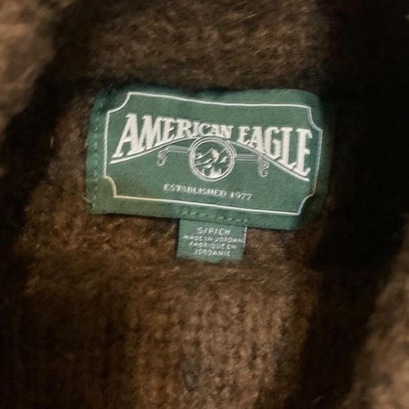 American Eagle Outfitters Vintage American Eagle Knit Turtleneck Sweater Long Sleeve S Size S / US 4 / IT 40 - 3 Thumbnail