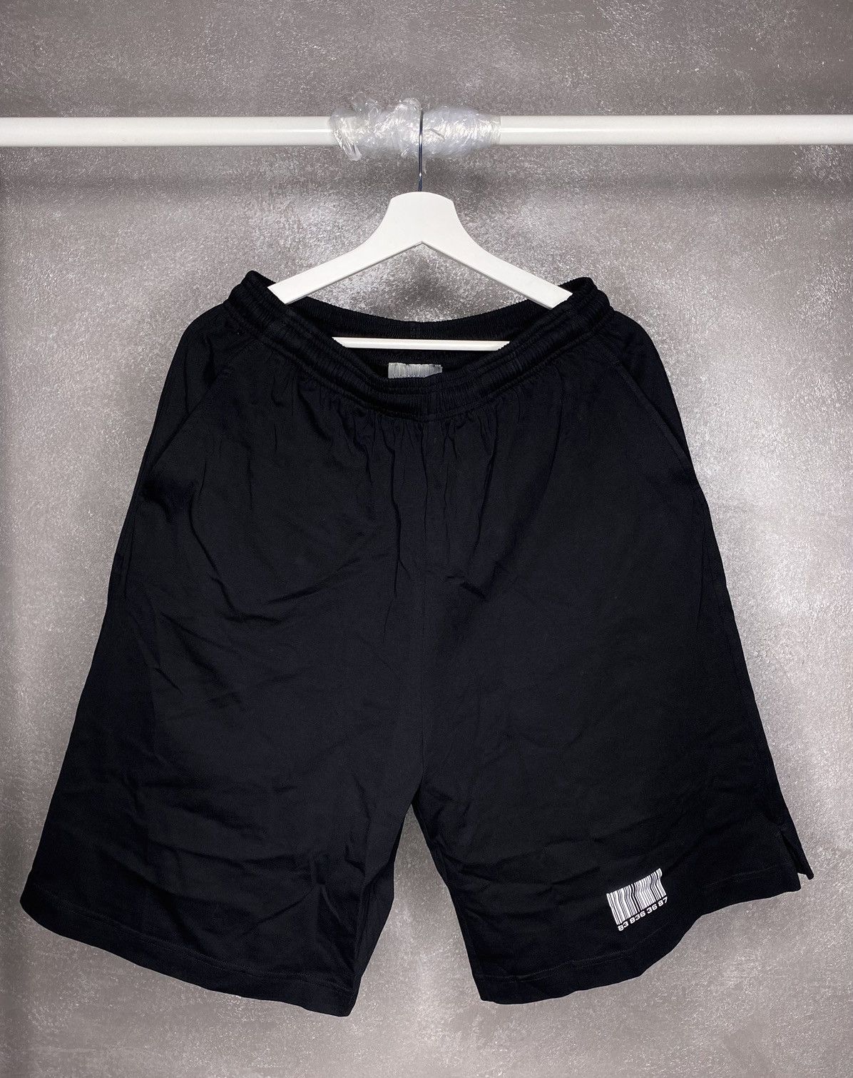 VTMNTS × Vetements NWT VTMNTS Vetements Barcode Logo Baggy Shorts Fits S-XL Size US 32 / EU 48 - 1 Thumbnail