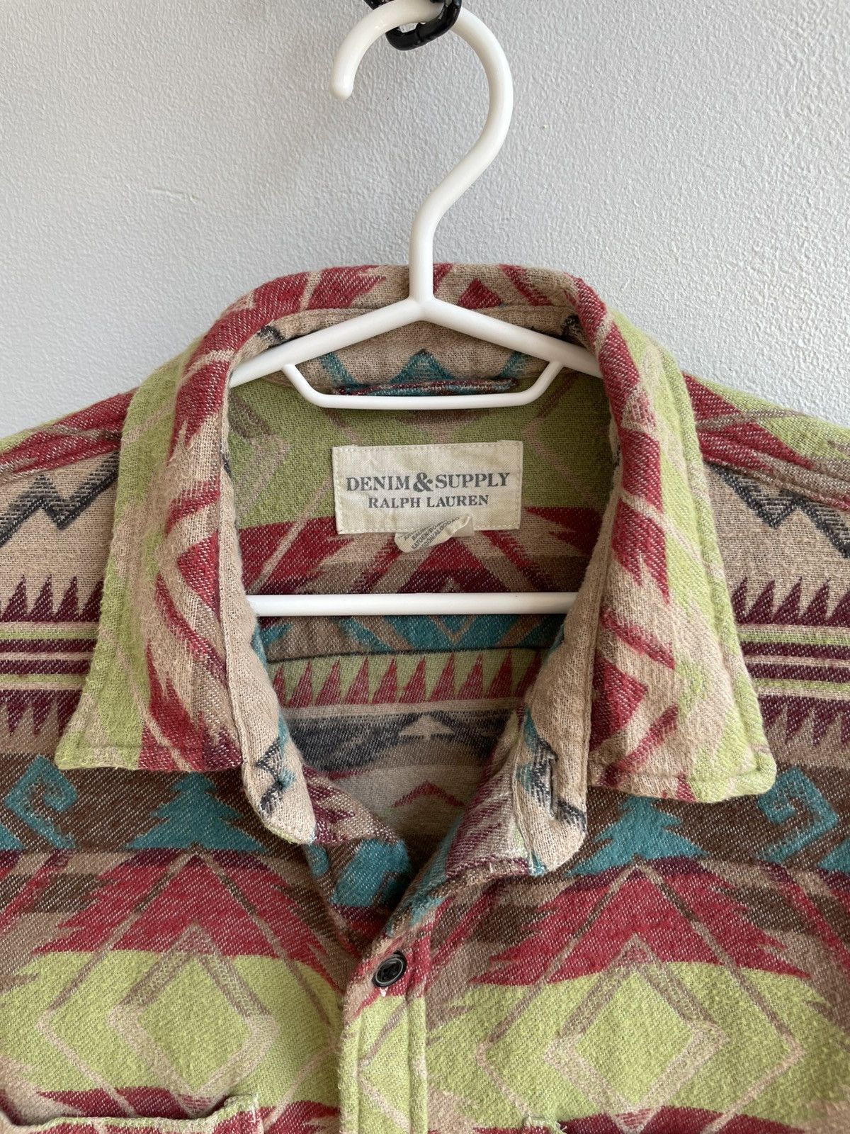 Denim & Supply Ralph Lauren Ralph Lauren Denim Supply Aztec Button Up shirt Overshirt Size US M / EU 48-50 / 2 - 6 Thumbnail