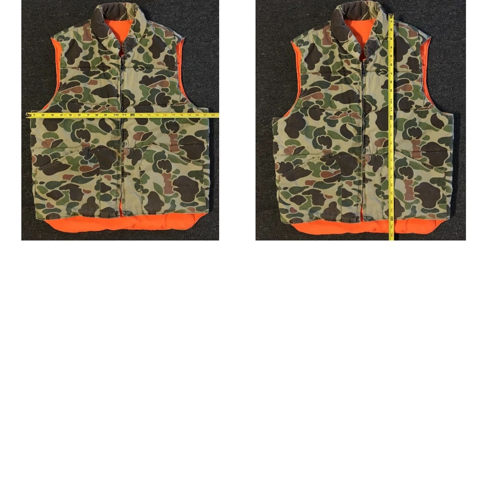Vintage Vtg 80s Himalayan Faded Distress Camo Puffer Vest S M Army Military Biker Skate Grunge 90s Size US S / EU 44-46 / 1 - 11 Thumbnail