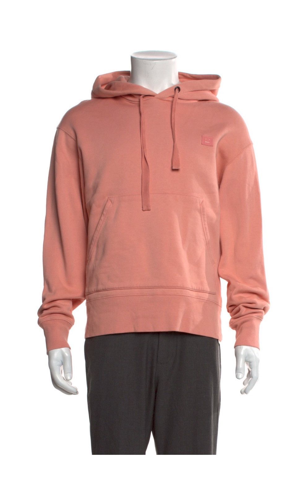 Acne Studios Acne Studios M hoodie - Ferris Face - Authentic, coral color Size US M / EU 48-50 / 2 - 1 Thumbnail