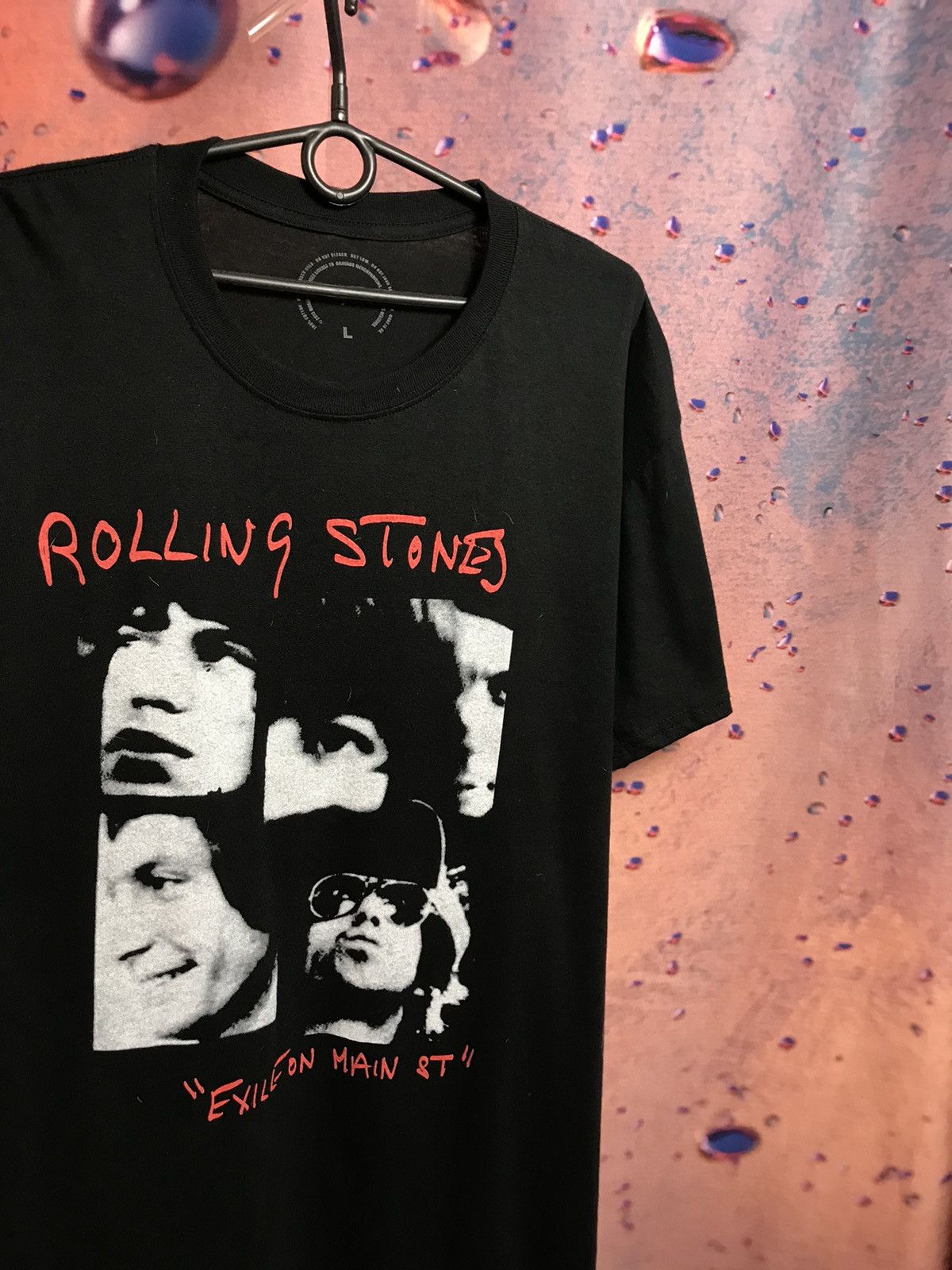 Band Tees × The Rolling Stones × Vintage Vintage The Rolling Stones band rock tee Size US L / EU 52-54 / 3 - 1 Thumbnail