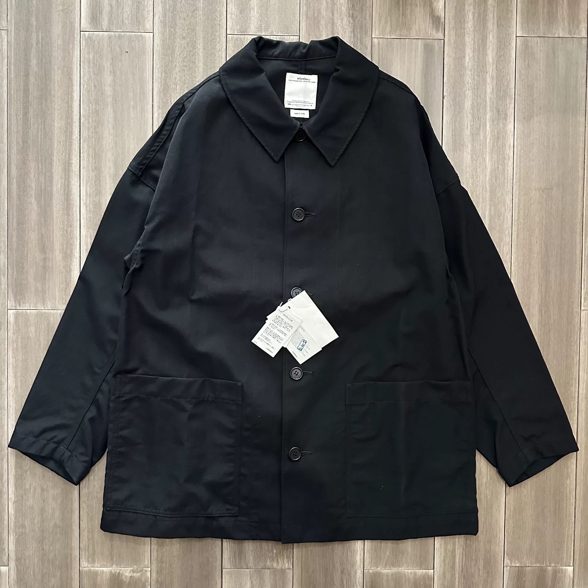 Visvim Visvim Relaxed Black Jacket Made in Japan Size US M / EU 48-50 / 2 - 1 Thumbnail