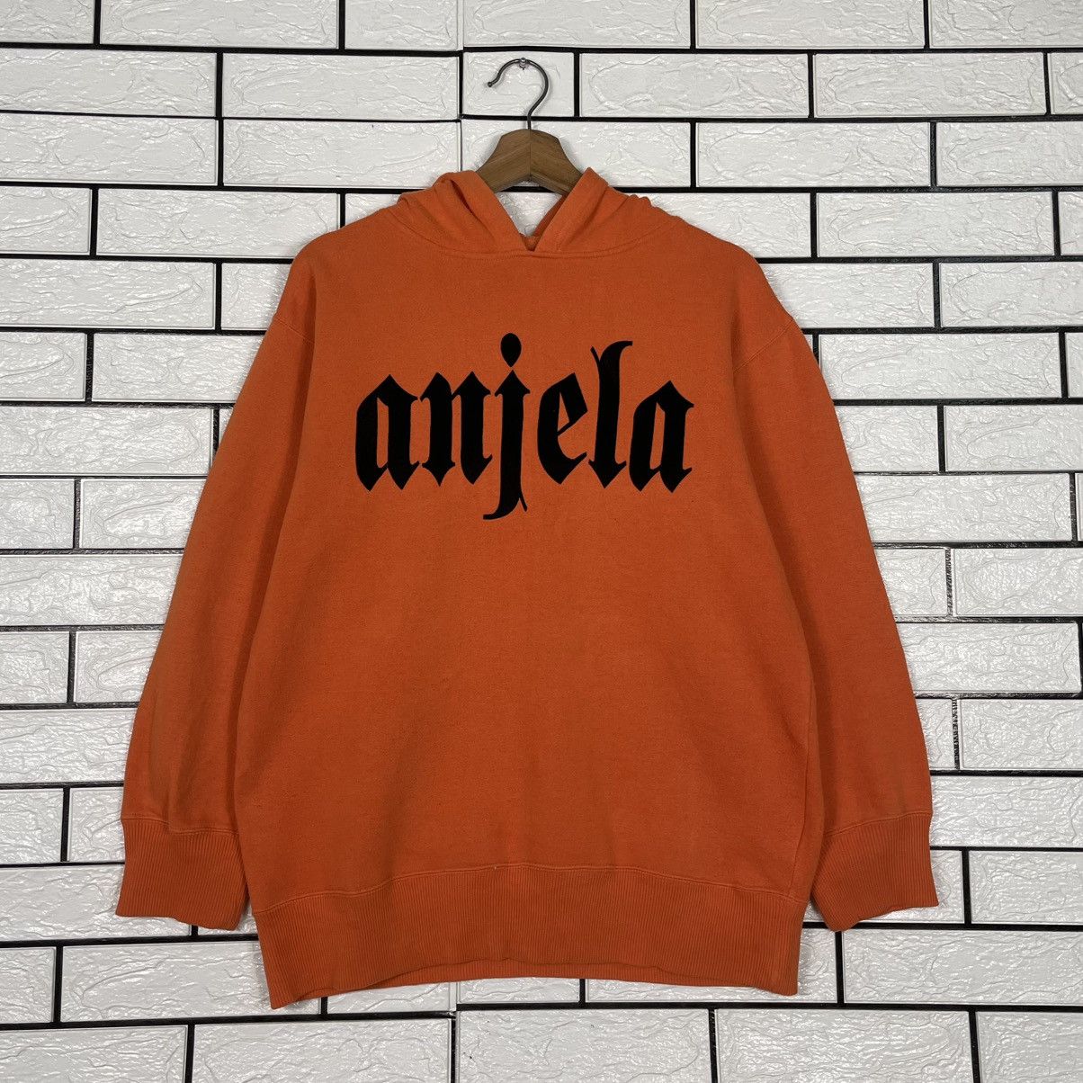 Japanese Brand Japanese Brand Triple Rund Angela Pullover Orange Hoodie Size US M / EU 48-50 / 2 - 9 Thumbnail