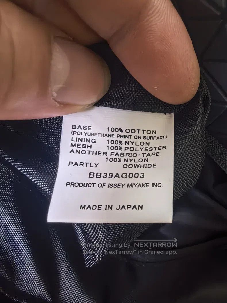 Issey Miyake Issey Miyake Haze Blue Backpack Size ONE SIZE - 6 Thumbnail
