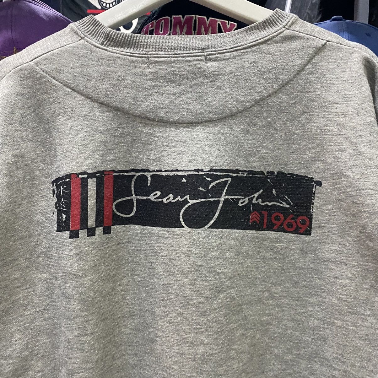 Sean John × Vintage 💥 90s Sean John Embroidered Crewneck Sweatshirt Size US XL / EU 56 / 4 - 6 Thumbnail