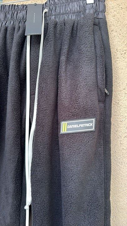 Daniel Patrick Daniel Patrick Mens Size Extra Small Sweat Pants Black New Size US 28 / EU 44 - 6 Thumbnail