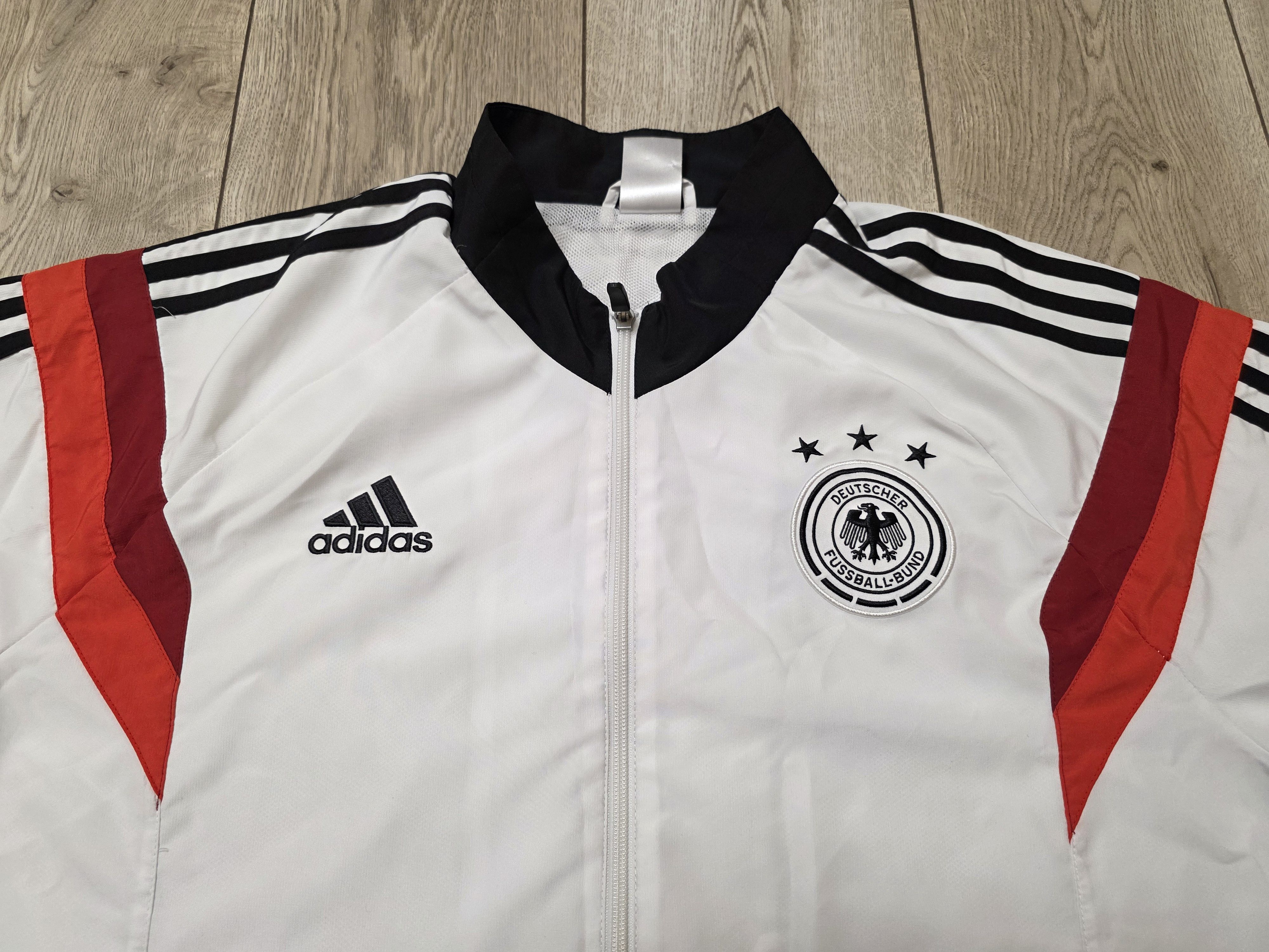 Adidas GERMANY 2013 TRAINING FOOTBALL JACKET SOCCER JACKET Size US XL / EU 56 / 4 - 3 Thumbnail