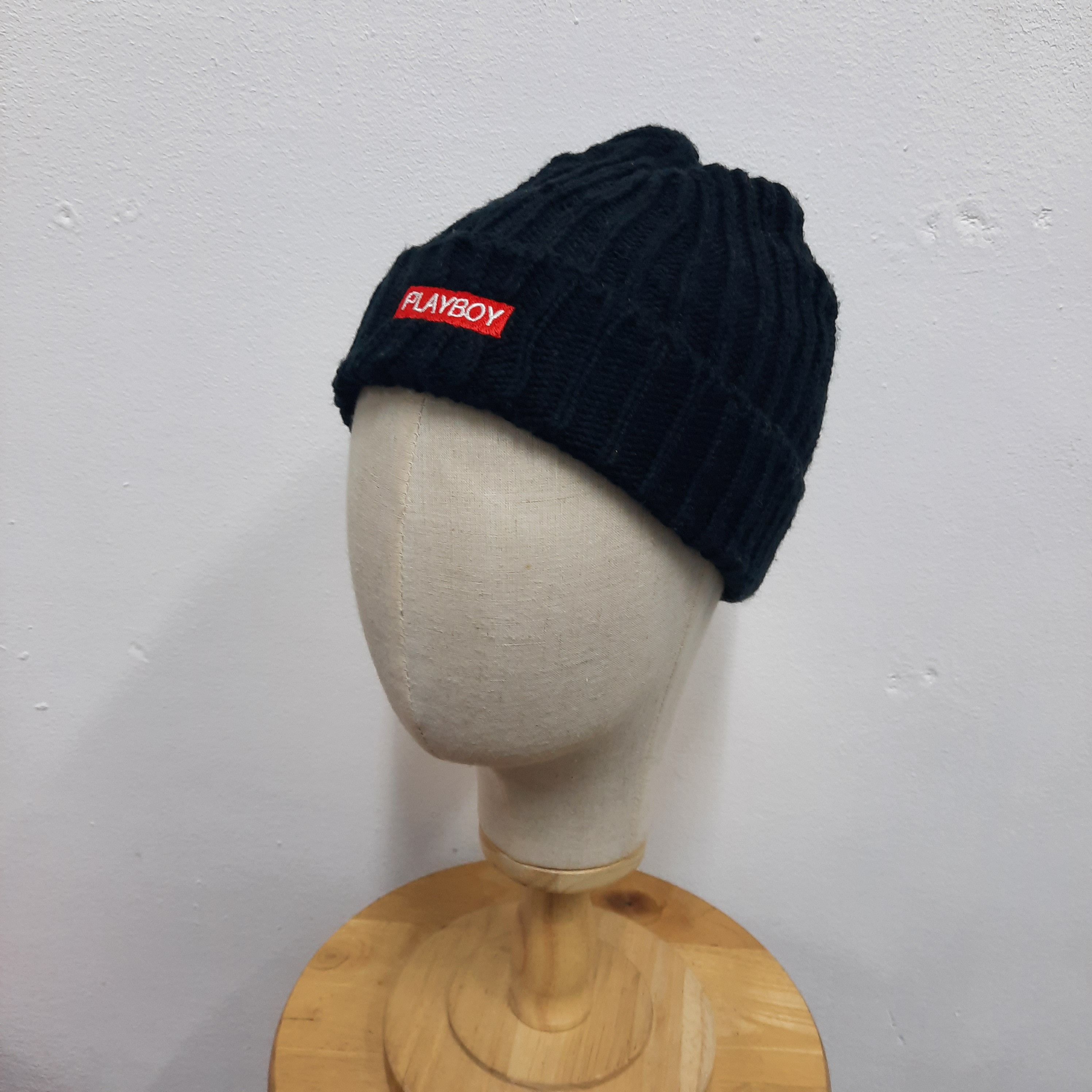 Playboy 🐰 Playboy center logo beanie hat Size ONE SIZE - 2 Thumbnail