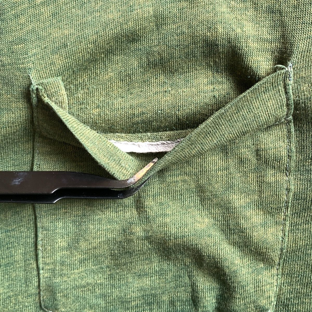 Fruit Of The Loom × Vintage 1960s Single Stitched Selvedge Pocket Tee Size US M / EU 48-50 / 2 - 3 Thumbnail