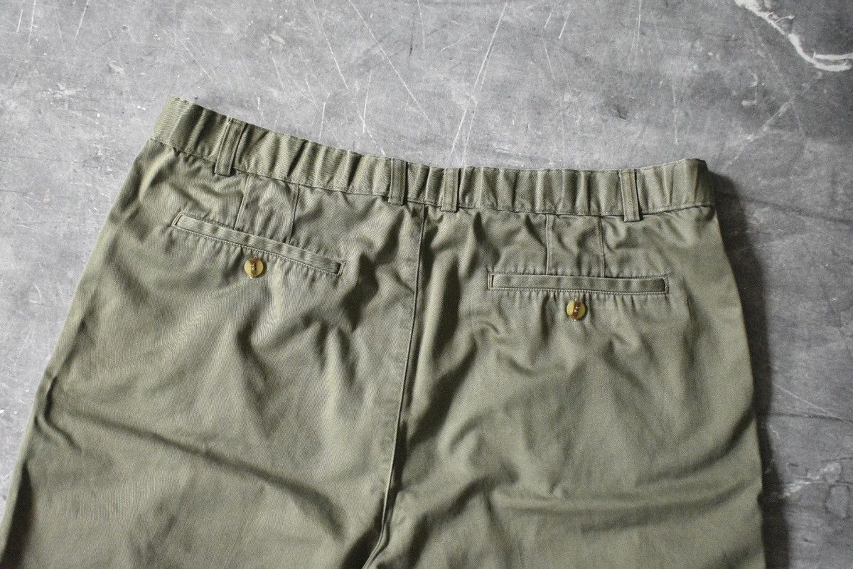 Bugle Boy Vintage 90s Bugle Boy Pleated Shorts (36) Size US 36 / EU 52 - 4 Thumbnail