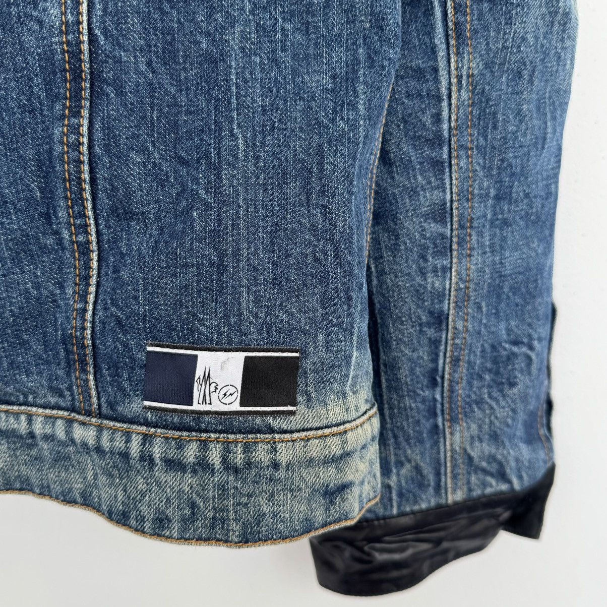 Fragment Design × Moncler × Moncler Genius Moncler Genius Shady Giubbotto Denim Jacket Size US M / EU 48-50 / 2 - 8 Thumbnail