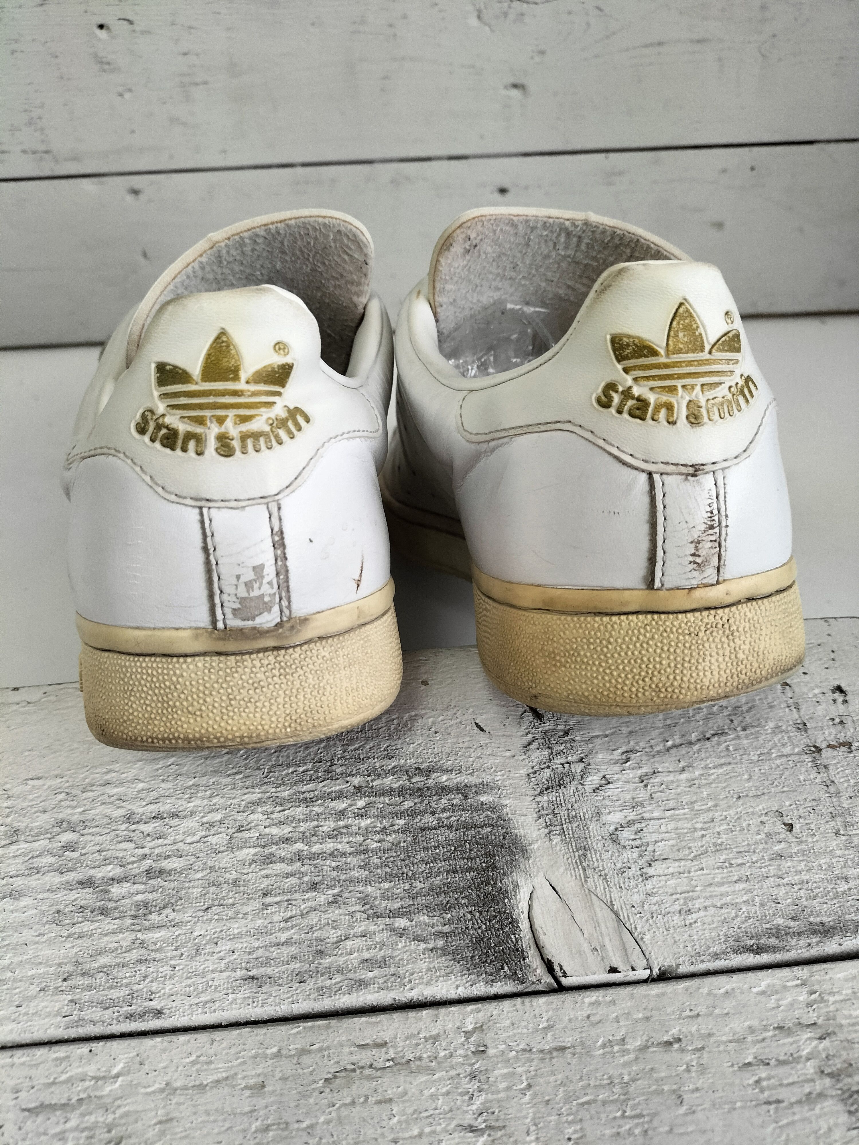 Adidas Stan Smith Gold and white Size US 9.5 / EU 42-43 - 7 Thumbnail