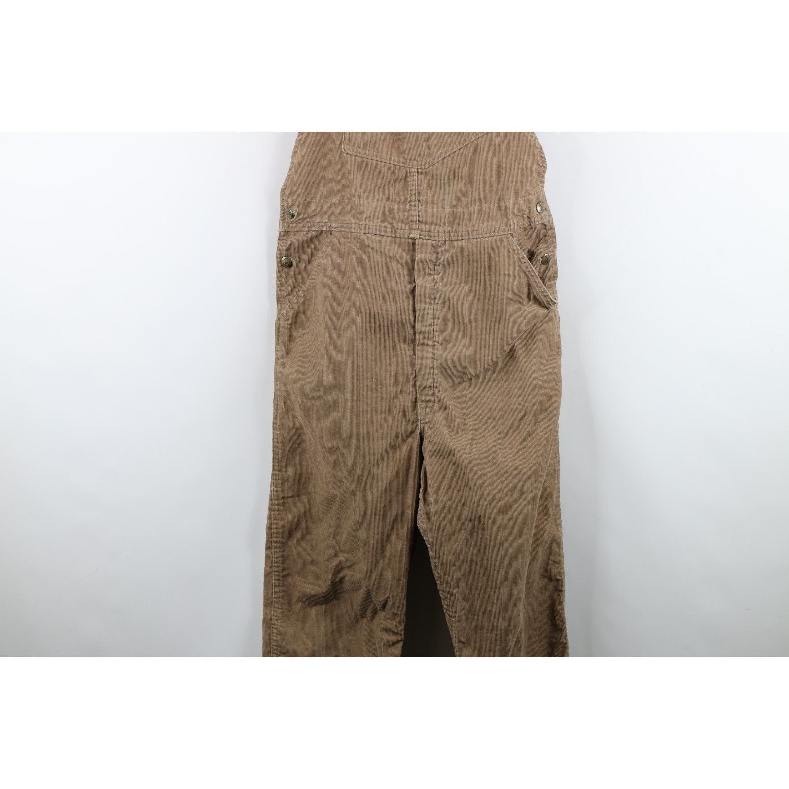Oshkosh Vintage 70s Oshkosh B'Gosh Corduroy Overalls Bibs Size M / US 6-8 / IT 42-44 - 3 Thumbnail