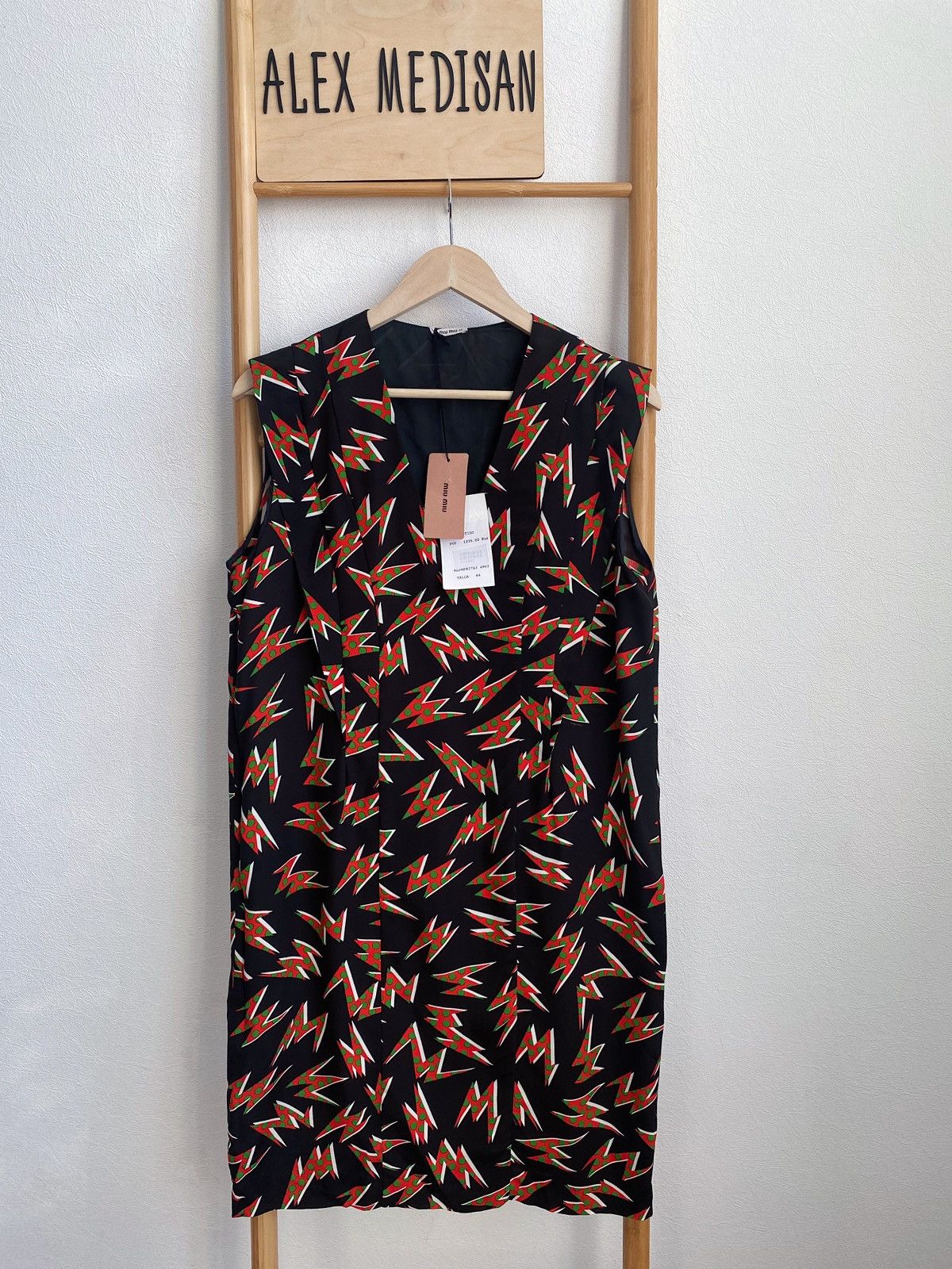 Miu Miu MIU MIU silk dress Size M / US 6-8 / IT 42-44 - 2 Thumbnail