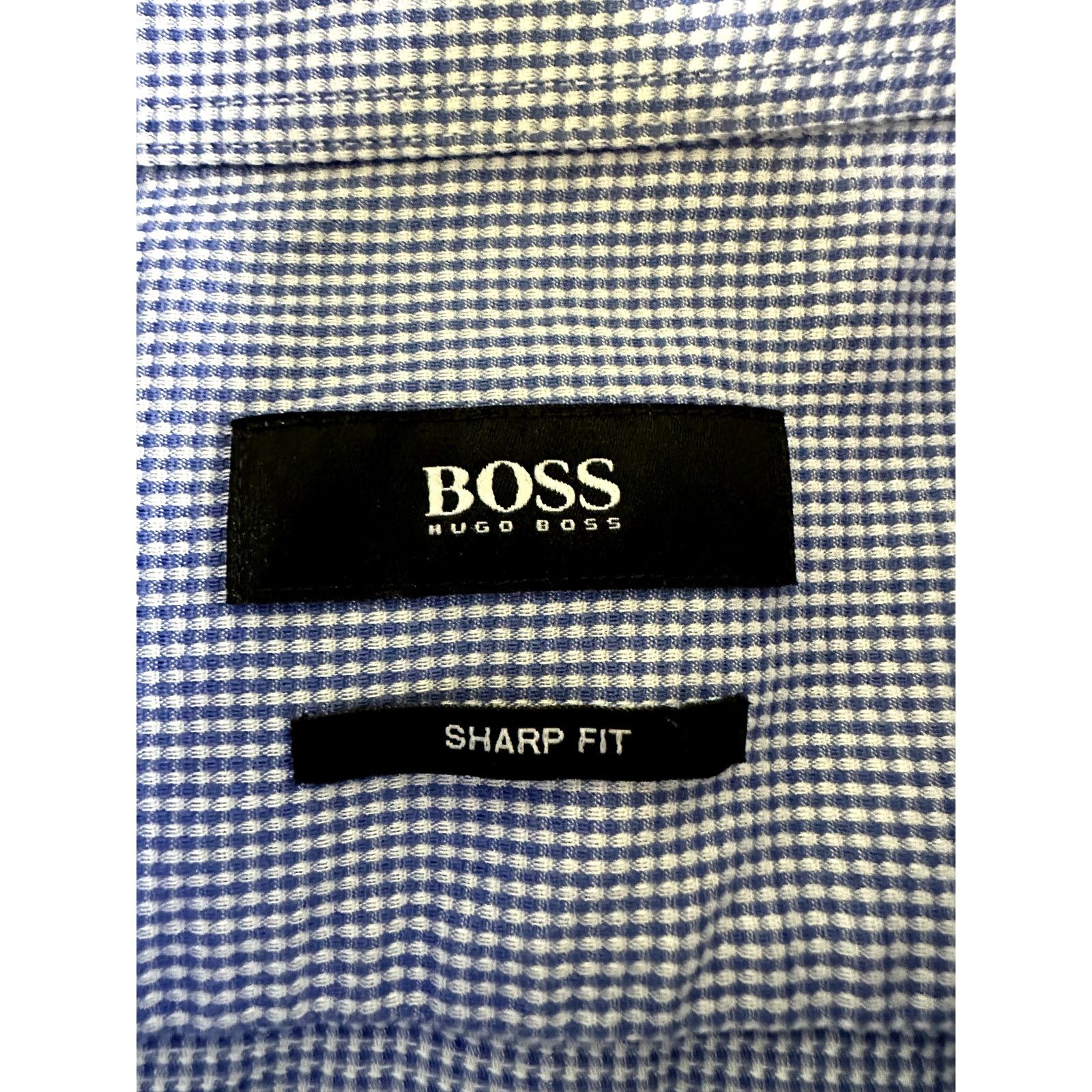 Hugo Boss HUGO BOSS Mens Button-Up Long Sleeve Shirt 16.5 - 34/35 Size US L / EU 52-54 / 3 - 7 Thumbnail