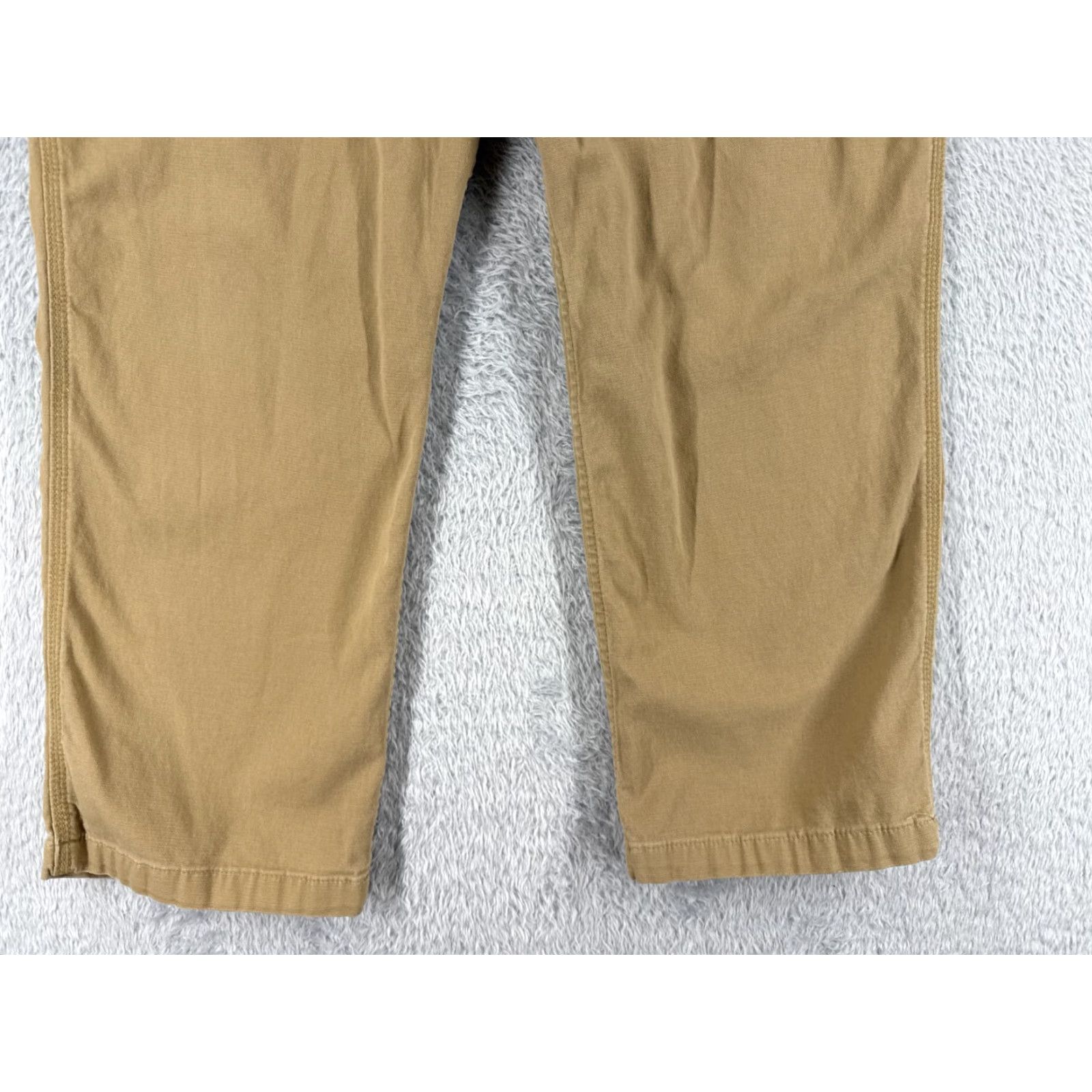 Carhartt VINTAGE Carhartt Pants Men 40 Beige Rip-Stop Cargo Relaxed Fit Rugged Flex Cotton Blend Size US 40 / EU 56 - 2 Thumbnail