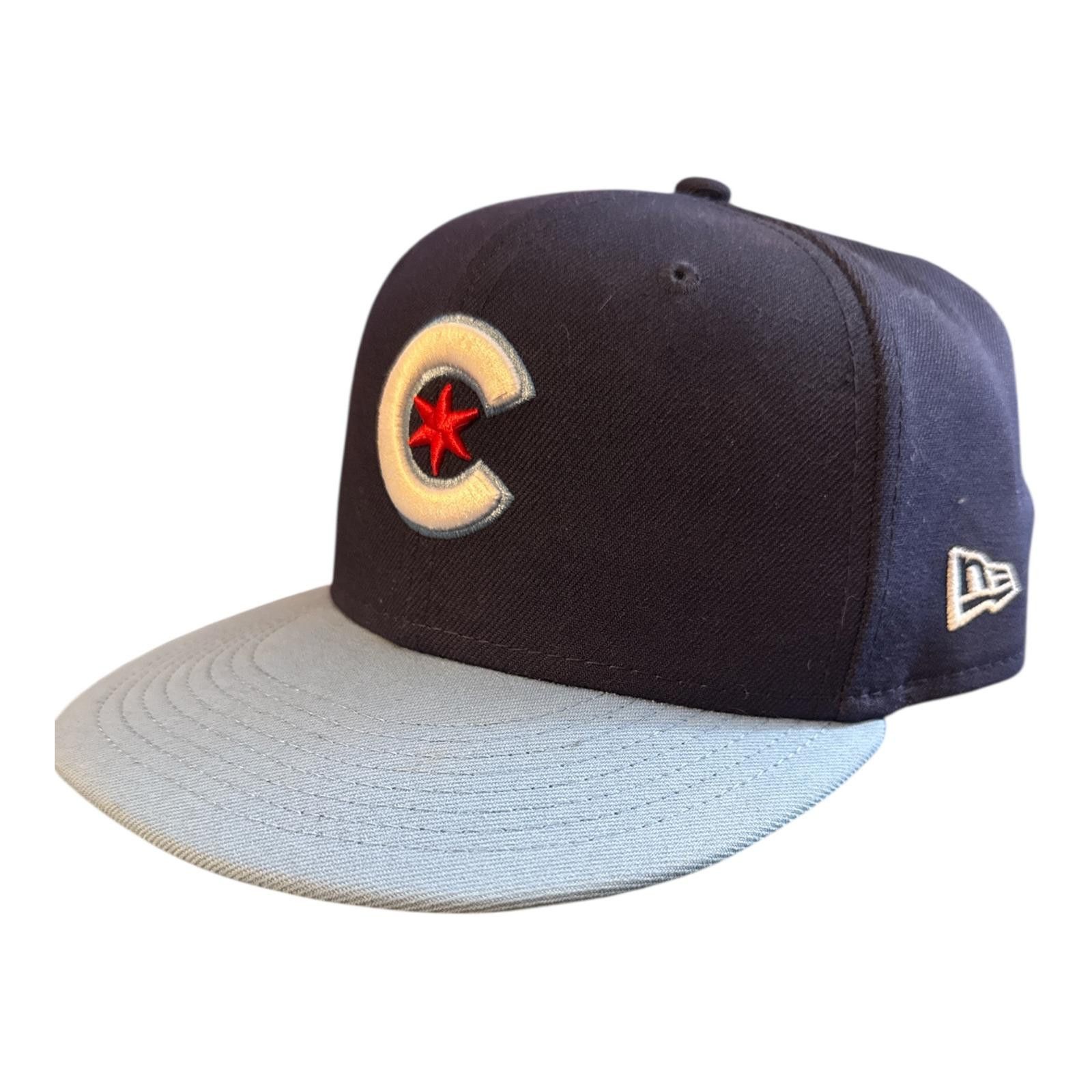 New Era New Era 59FIFTY Chicago C Logo Fitted Baseball Cap 7 3/8 Size ONE SIZE - 1 Thumbnail