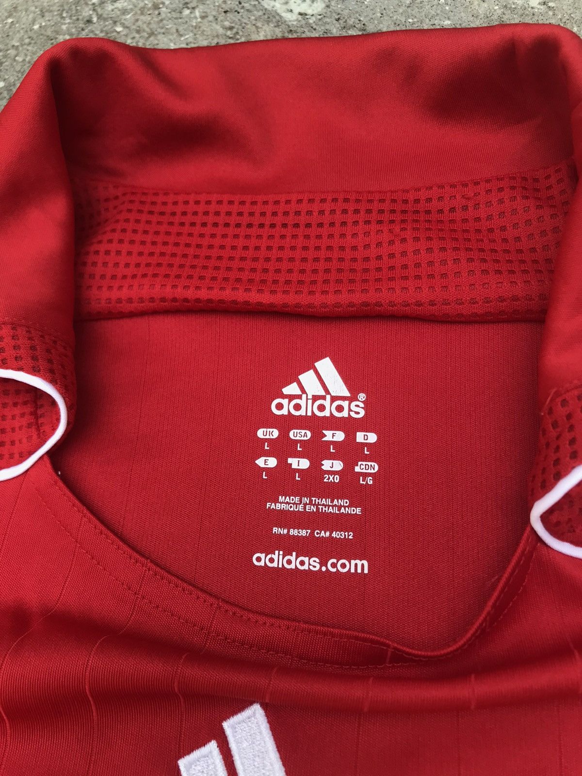 Adidas Vintage Jersey Adidas Liverpool 2006/2007 Home. Size US L / EU 52-54 / 3 - 5 Thumbnail
