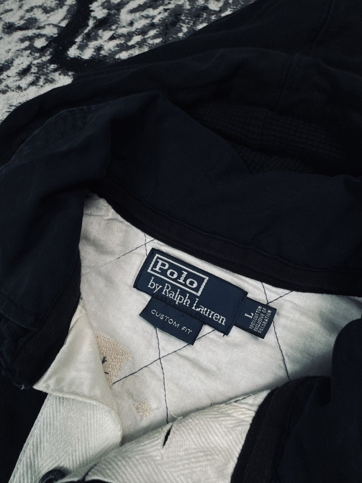 Ralph Lauren Vintage hoodie Polo Ralph Lauren black L Size US L / EU 52-54 / 3 - 4 Thumbnail
