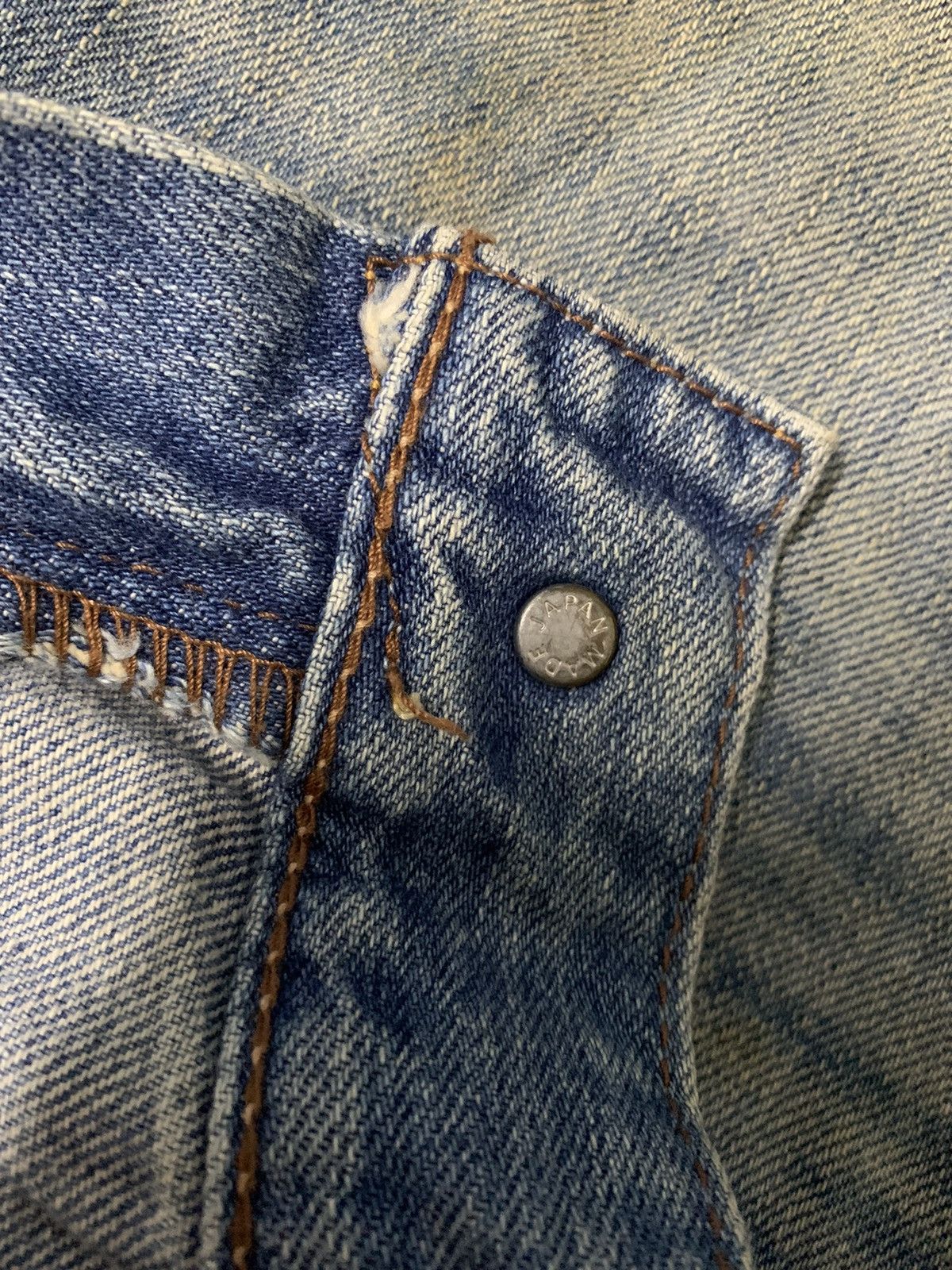Vintage Japanese Brand Mud Wash Distressed Grunge Jeans