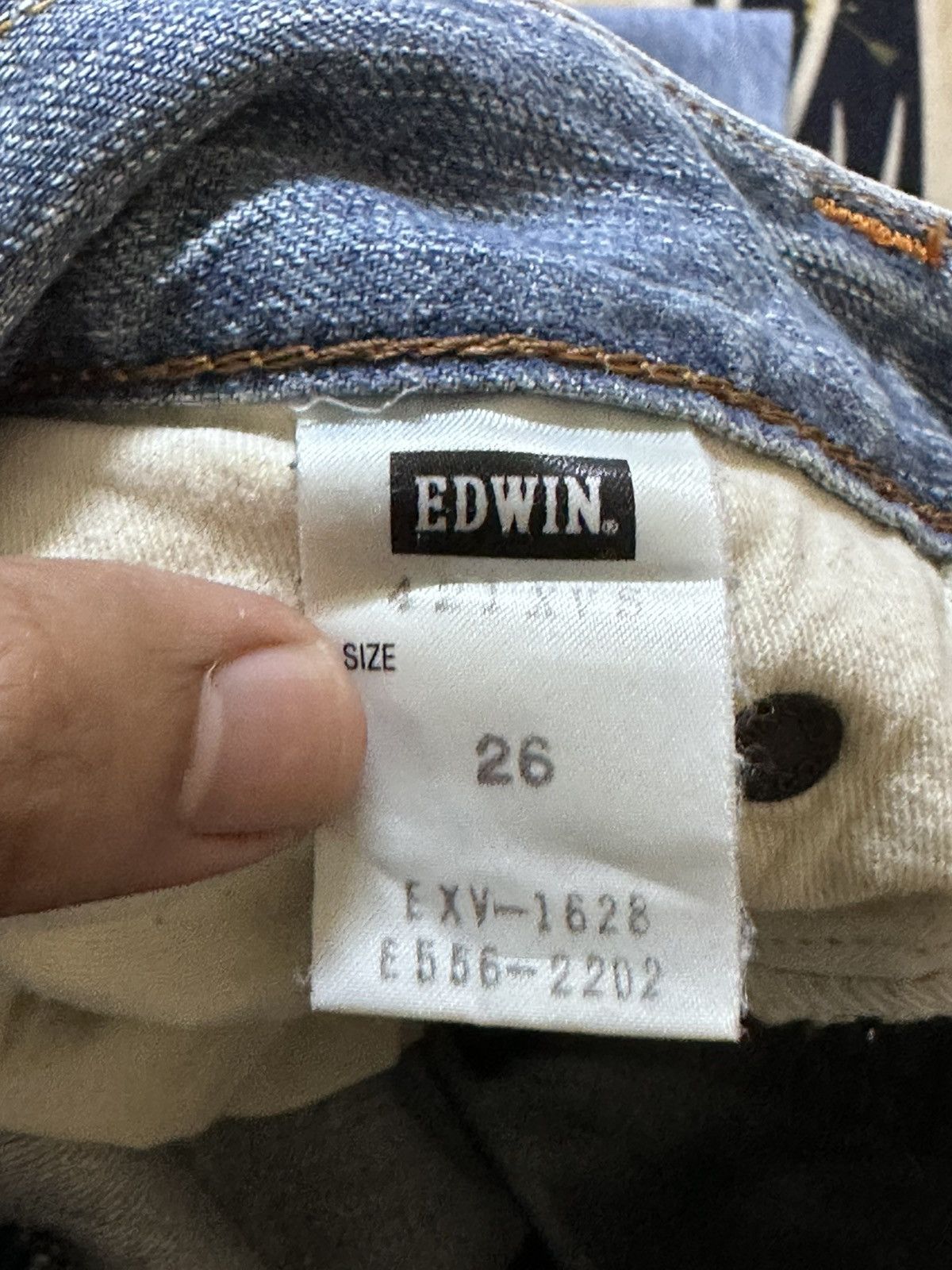 Edwin Vintage Edwin XV Flare Bootcut Faded Wash Denim Size US 29 - 11 Thumbnail