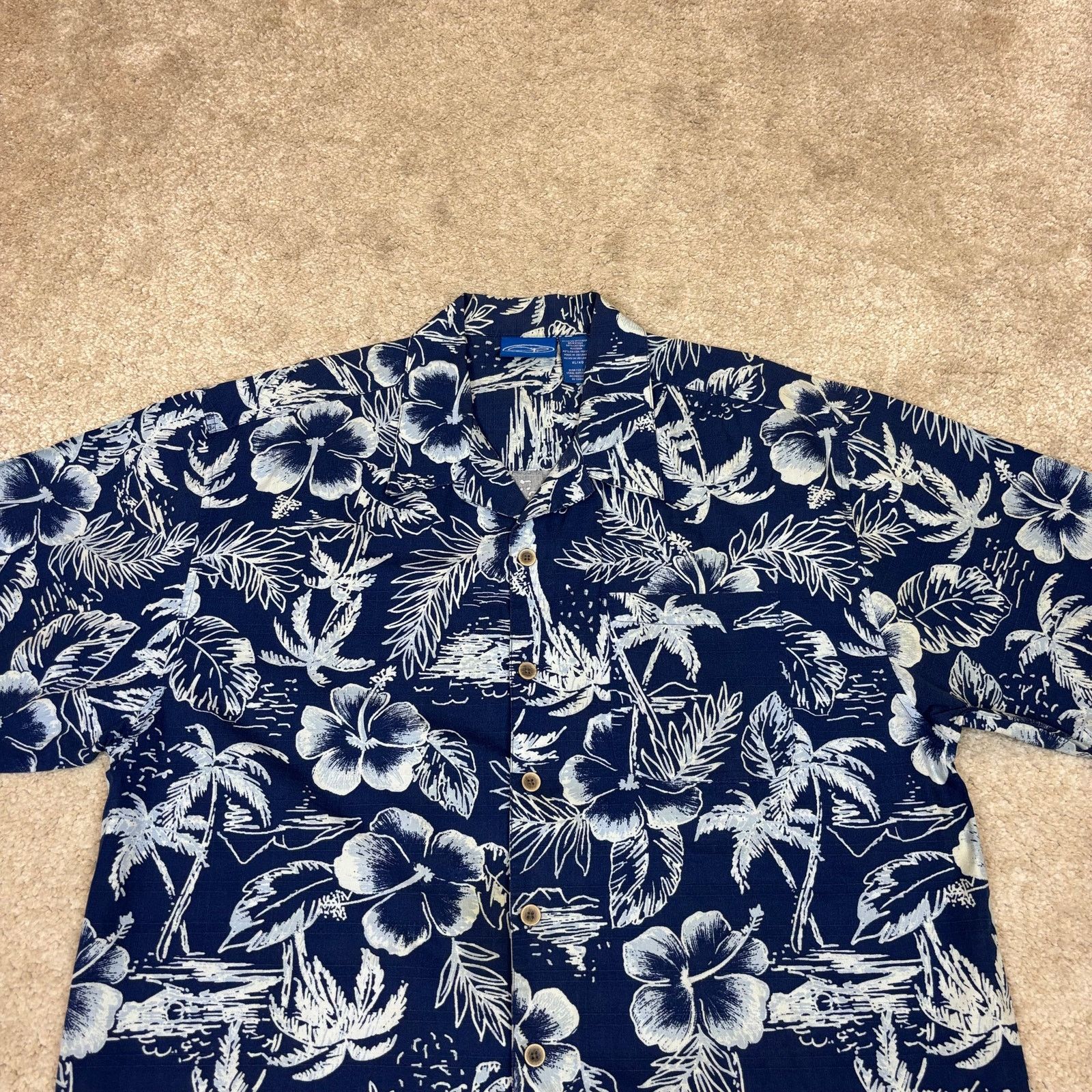 Ocean Pacific Vintage OP Ocean Pacific Hawaiian Button Up Shirt Men's XL Size US XL / EU 56 / 4 - 2 Thumbnail
