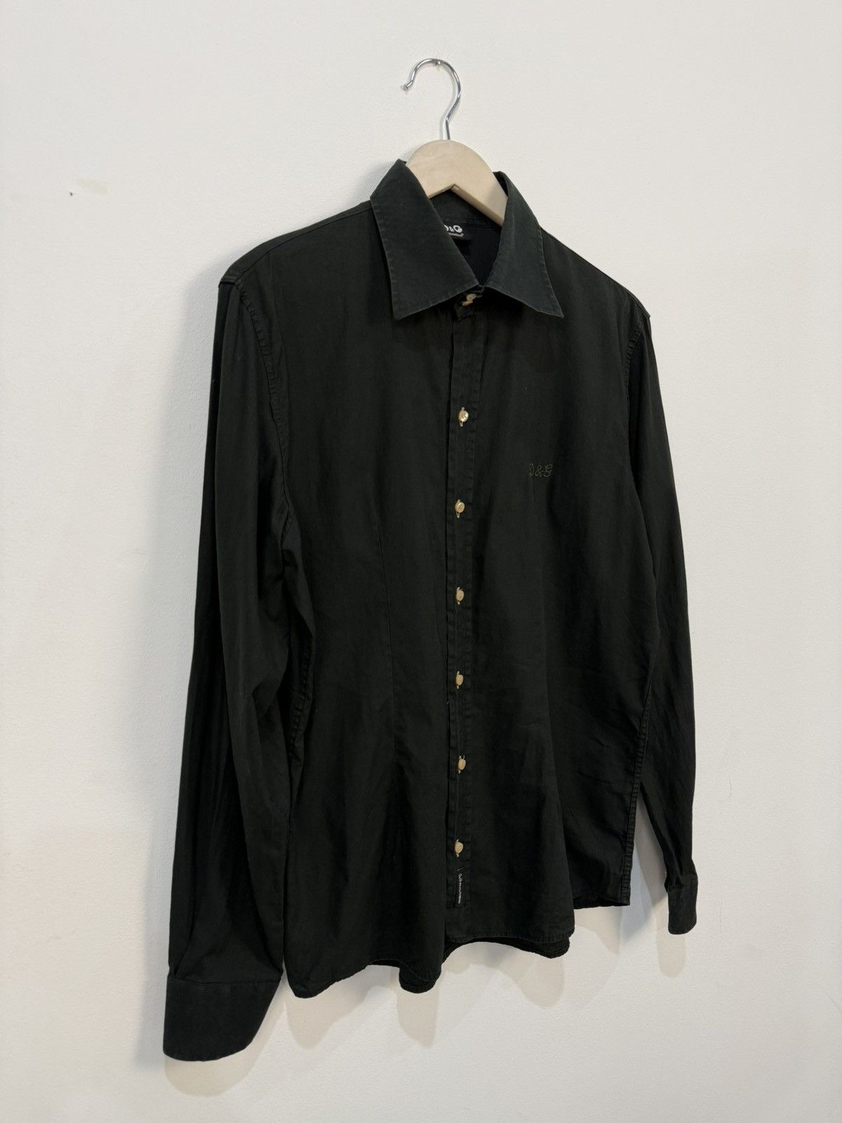 Dolce & Gabbana Vintage D&G Dolce & Gabbana Black Shirt Y2K Archival Size US XL / EU 56 / 4 - 3 Thumbnail
