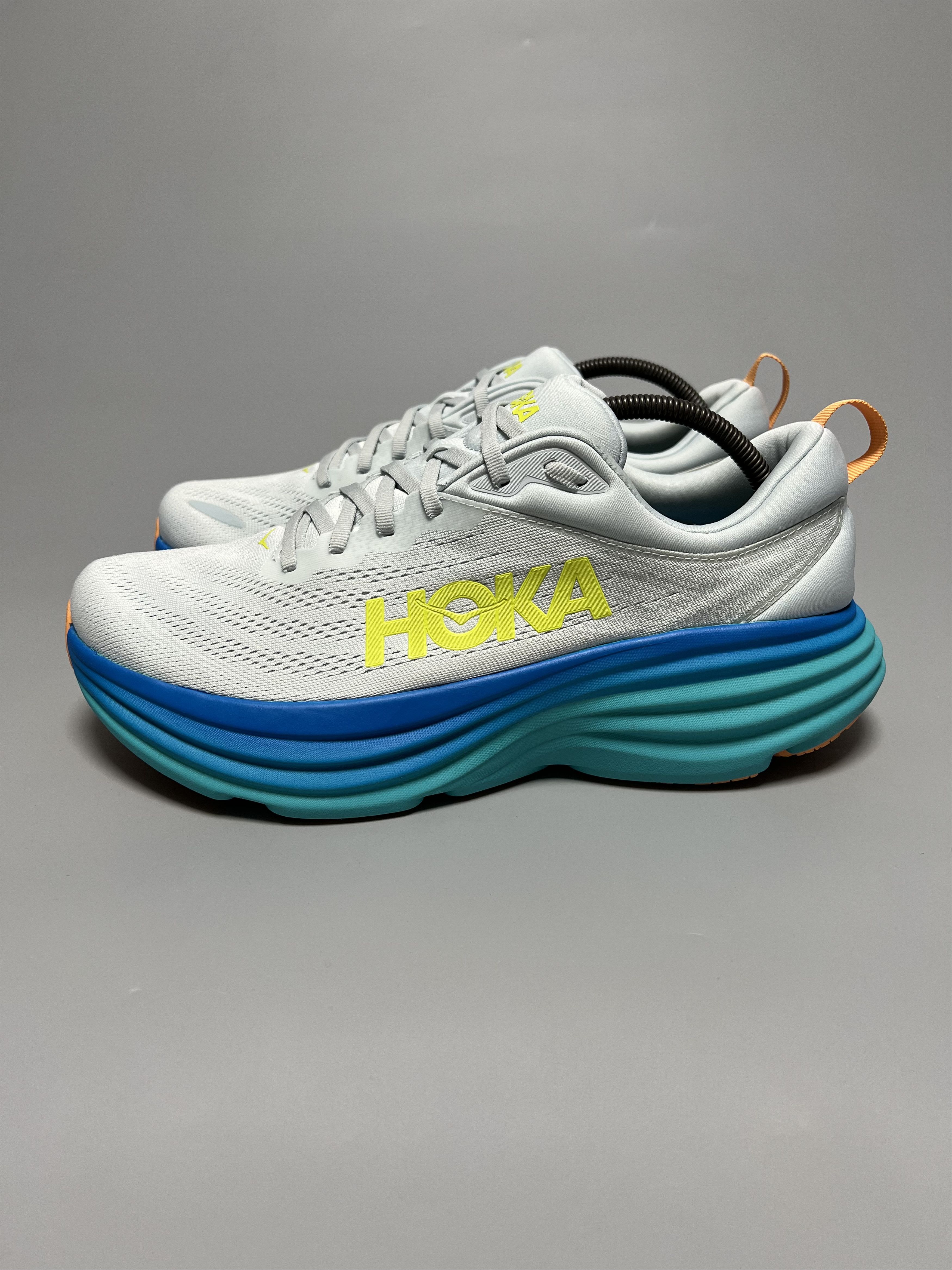 Hoka 12D Hoka One One Bondi 8 Men's Running Shoes Walking Gym Size US 12 / EU 45 - 1 Thumbnail