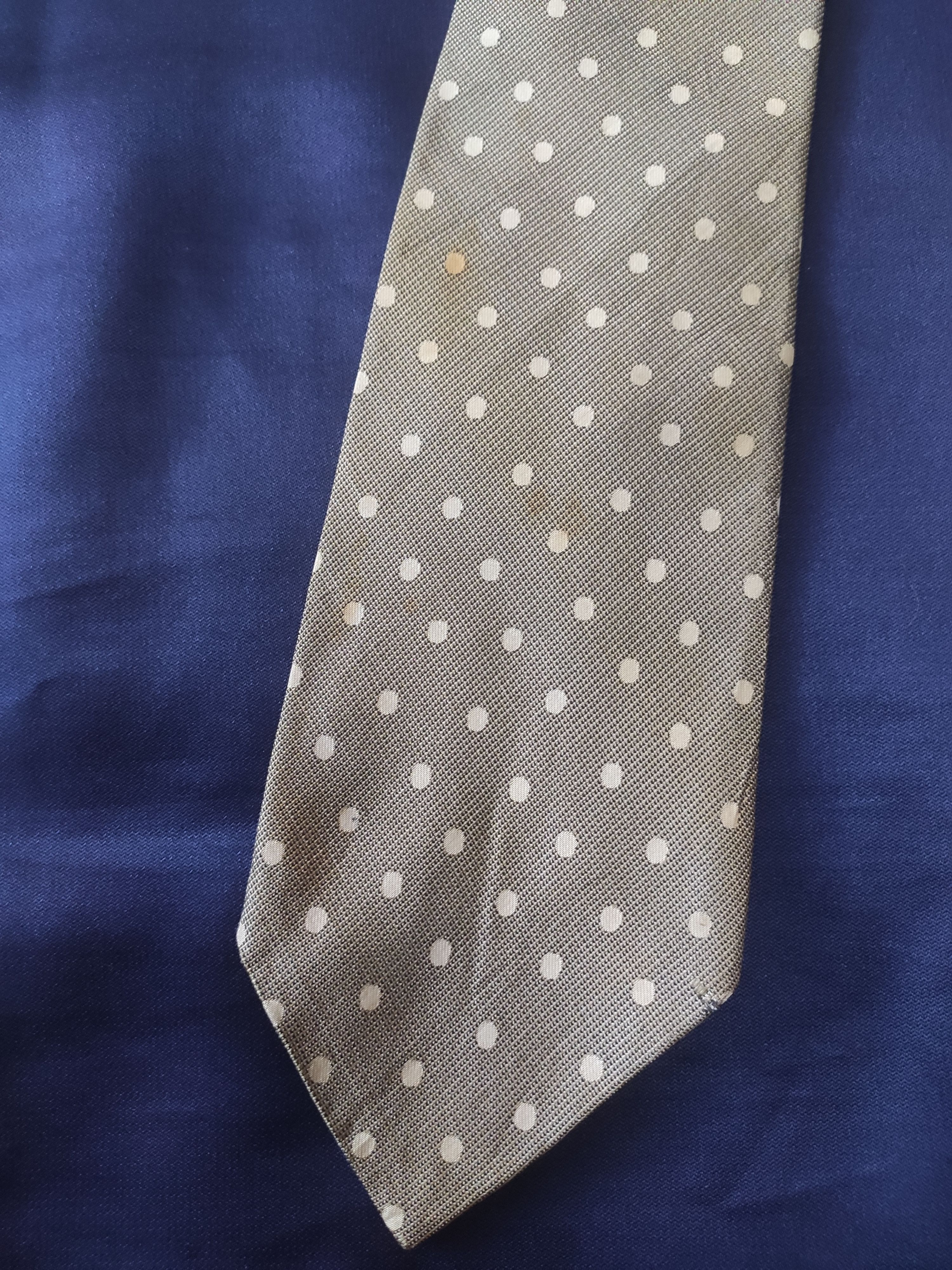 Designer × Issey Miyake × Japanese Brand IM Polka Dot Nectie / Tie Size ONE SIZE - 3 Thumbnail