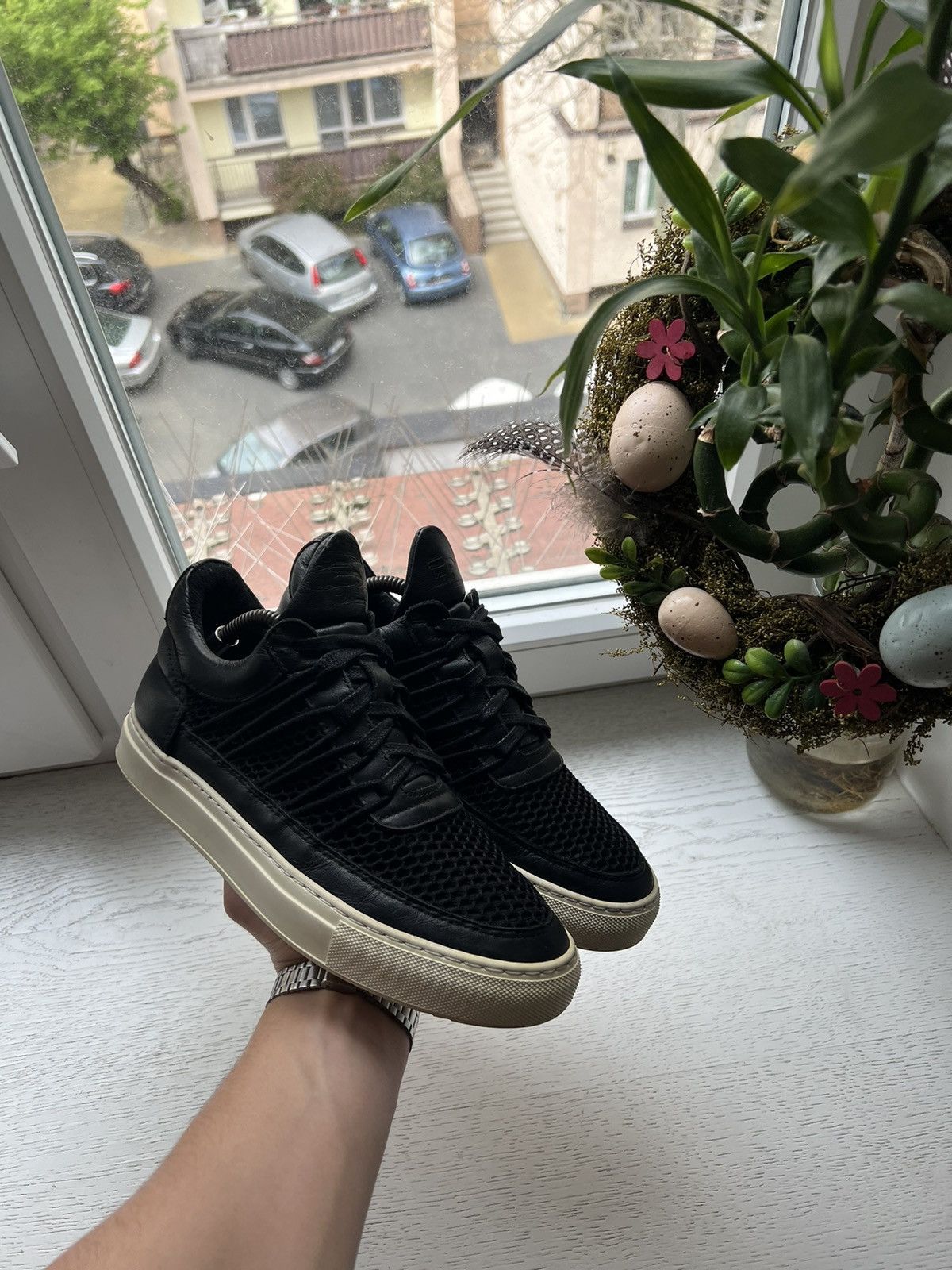 Filling Pieces ‼️Luxury Filling Pieces Leather Casual Designer Shoes‼️ Size US 7 / EU 40 - 5 Thumbnail