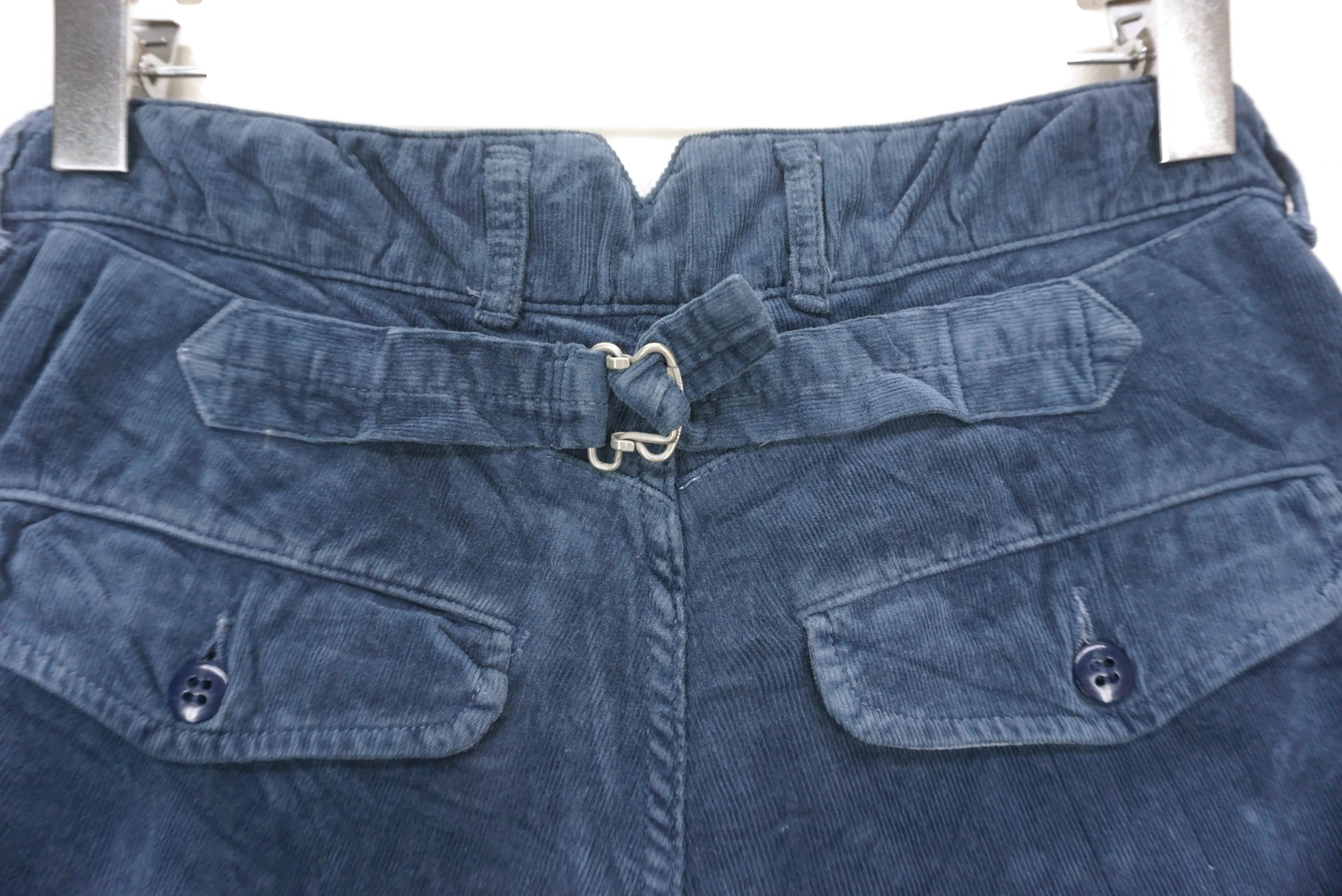 Japanese Brand Domingo Pants Size W29xL25.5 Baggy Cropped Corduroy Jorts Size US 28 / EU 44 - 8 Thumbnail